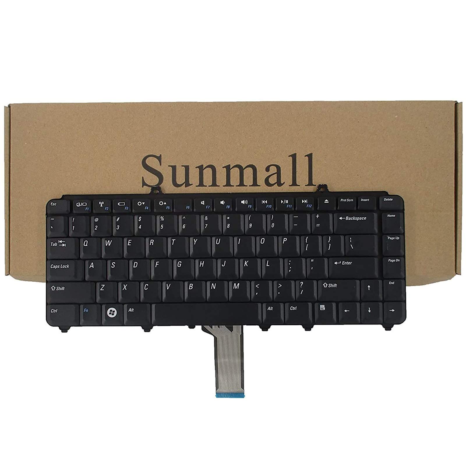 کیبورد جایگزین SUNMALL برای لپ تاپ Dell Inspiron 1545 1525 1420 مدل US رنگ مشکی