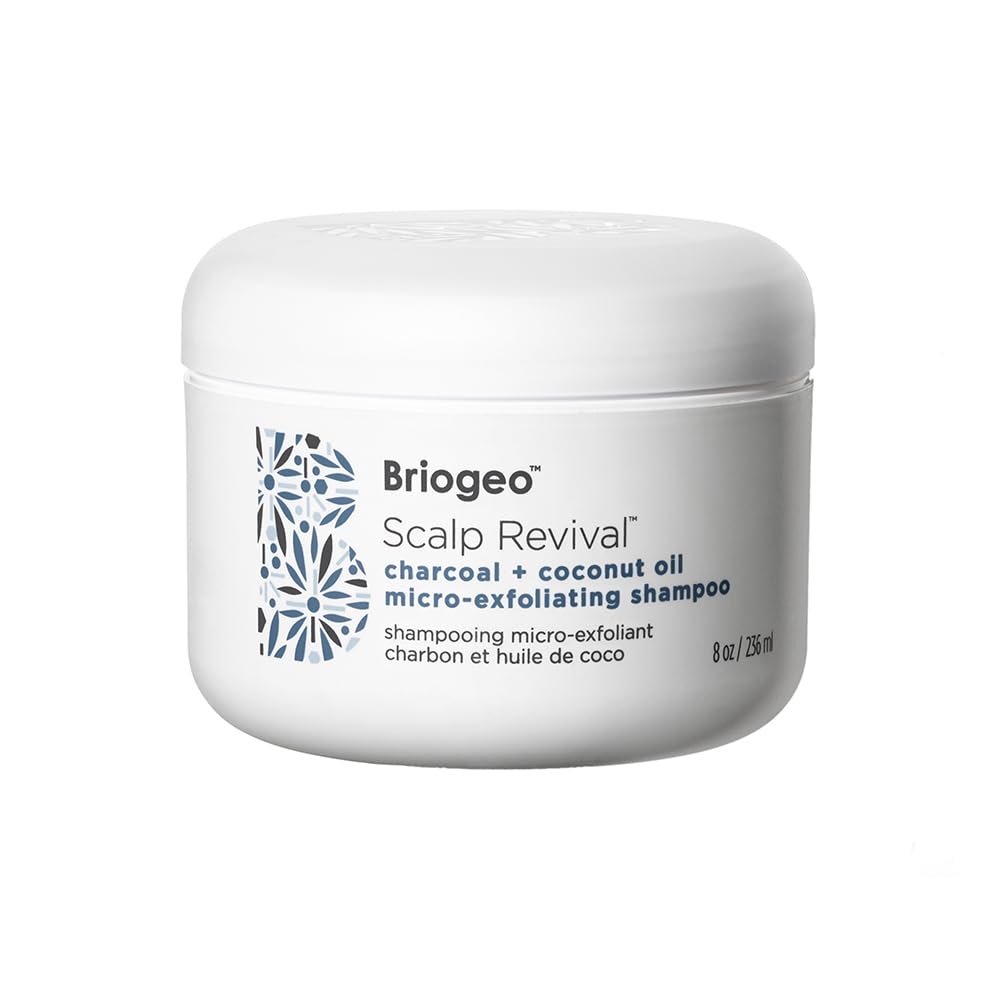 شامپو Briogeo Scalp Revival Charcoal and Coconut Oil Micro-Exfoliating، 8oz 8 فلوئیس اونس (بسته‌ای ۱ عدد)