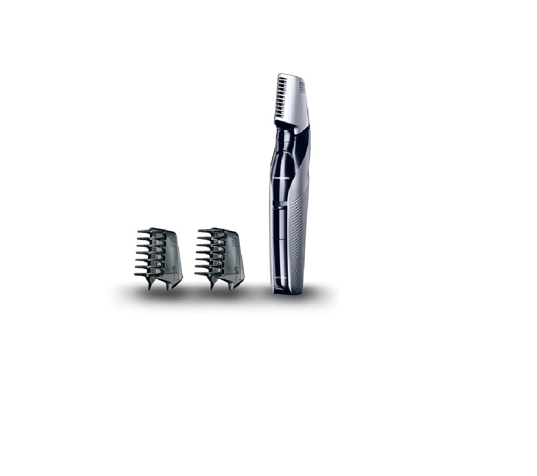 پاناسونیک ER-GK60 بریدنده بدن با 3 پیوسته برای مردان تیغ برقی برای پوست حساس، برای اصطکاک و تراشیدن خشک و مرطوب، برای تراشیدن موهای سر و بدن تک