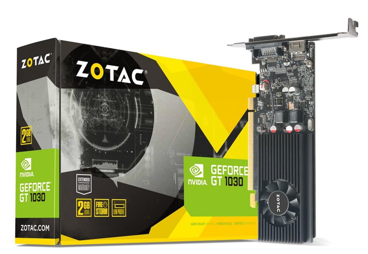 کارت گرافیک Zotac ZT-P10300A-10L NVIDIA GeForce GT 1030 با ظرفیت 2 گیگابایت GDDR5