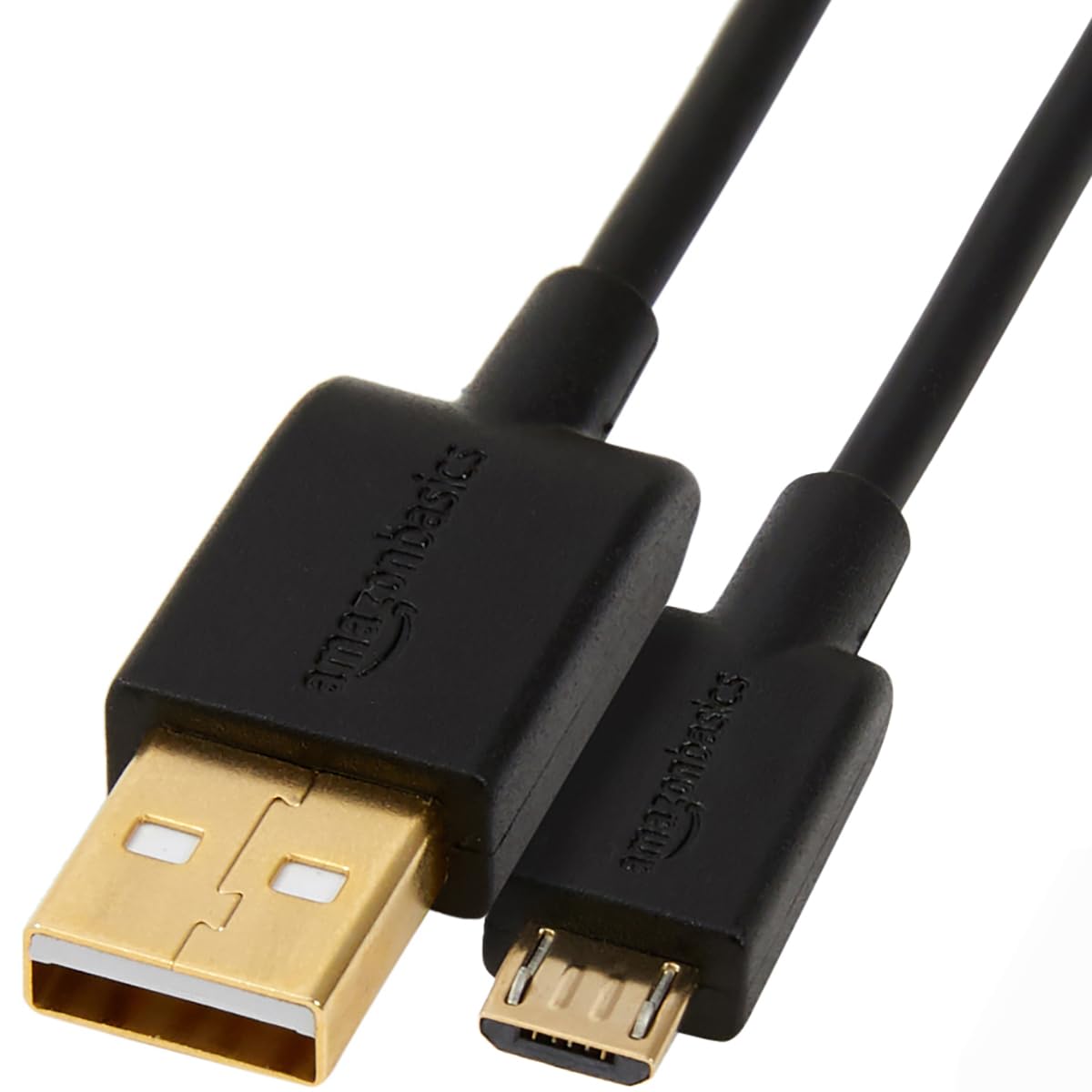 کابل شارژر AmazonBasics USB 2.0 A-Male به Micro B ، ۳ فوت ، سیاه