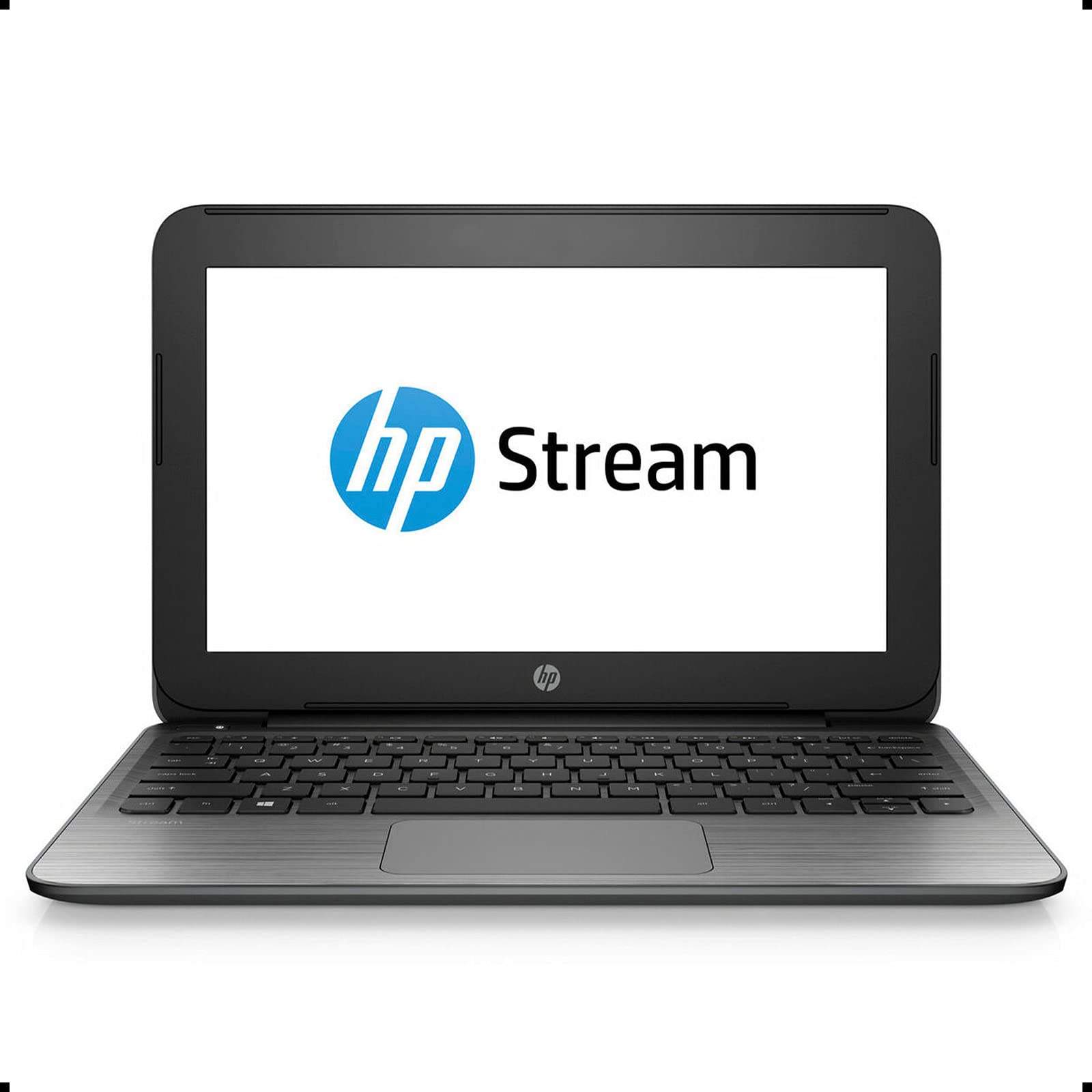 کامپیوتر HP Stream 11 PRO G2 با CPU Celeron N3050 با سرعت 1.60GHz، 4GB DDR3L RAM، 64GB حافظه داخلی eMMC و ویندوز 10 Home (ارتقاء یافته) 11.6 اینچی.