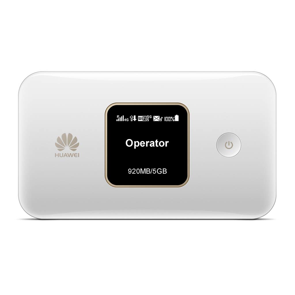 هوآوی E5785 سفید، 4G، دستگاه اینترنت تلفن همراه با قابلیت اتصال Wi-Fi با سرعت 300 مگابیت بر ثانیه و باطری ۳۰۰۰ میلی‌آمپر ساعتی با عمر طولانی، قفل‌گشا برای تمامی شبکه‌هاست.