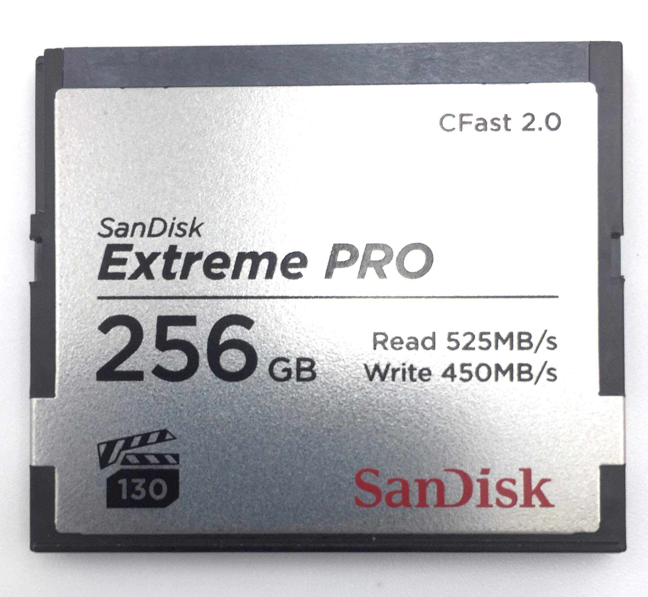Sandisk Extreme Pro Cfast 256Gb 525/450 Mb/S، Vpg130، با جعبه، 4X6، جهانی