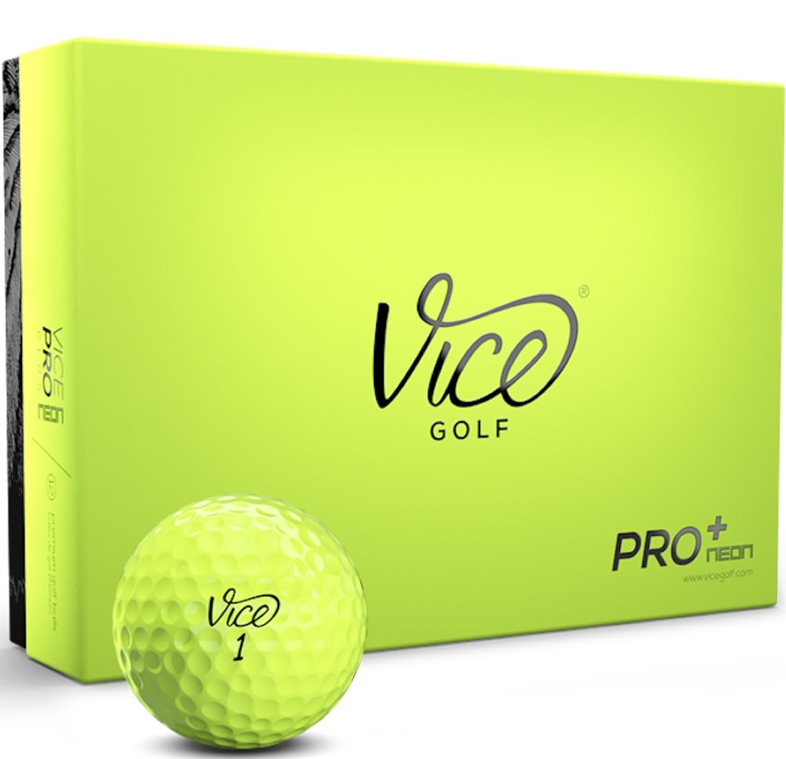 توپ گلف Vice Pro Plus (بسته ممکن است متفاوت باشد) سبز نارنجی