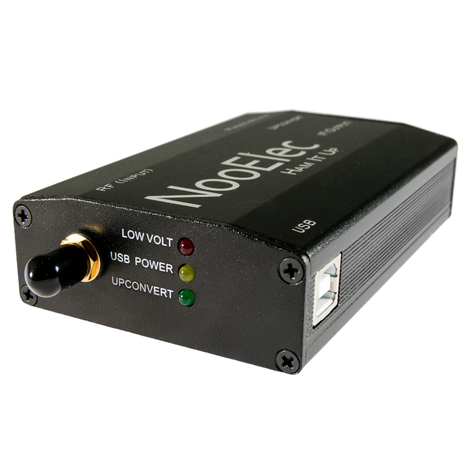 جعبه آلومینیومی نووالک اظهار خود، سیاه، برای Ham It Up v1.3 RF Upconverter