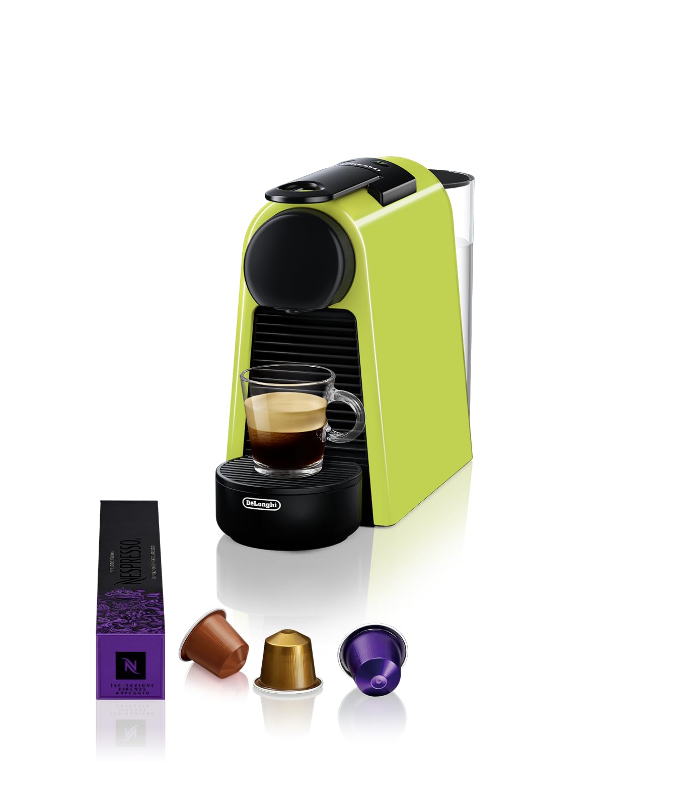 DeLonghi EN 85 L Essenza Mini - نسخه بین‌المللی - بدون گارانتی Nespresso سبز آهک