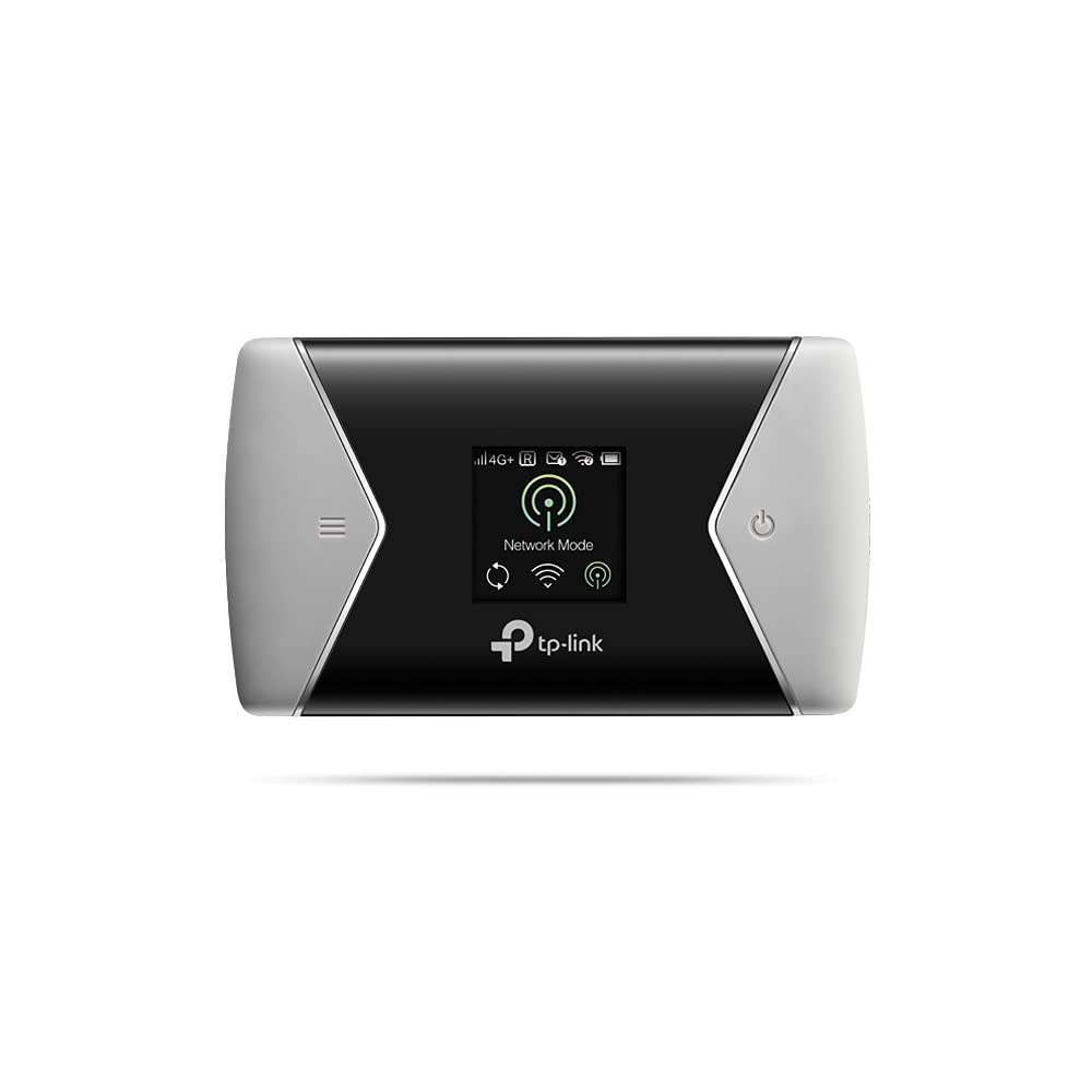 TP-Link M7450 300Mbps LTE-Advanced Mobile Wi-Fi، روتر موبایل 4G+، هات‌اسپات، قابلیت اتصال 32 دستگاه، باتری قابل شارژ 3000mAh Cat6 + AC1200
