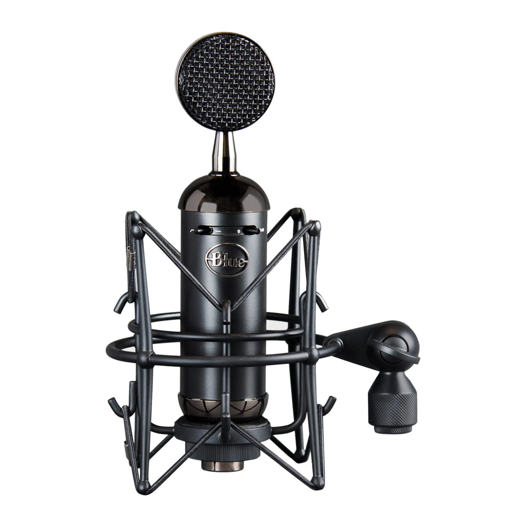 میکروفون کاندنسر ایکس ال آر اسی ال بلو مدل Spark SL با شوک‌مونت اختصاصی، الگوی قطبی کاردیوید، برای ضبط صدا، پخش زنده، پادکستینگ، استریمینگ بازی‌های توئیچ، ویدیوهای یوتیوب - مشکی