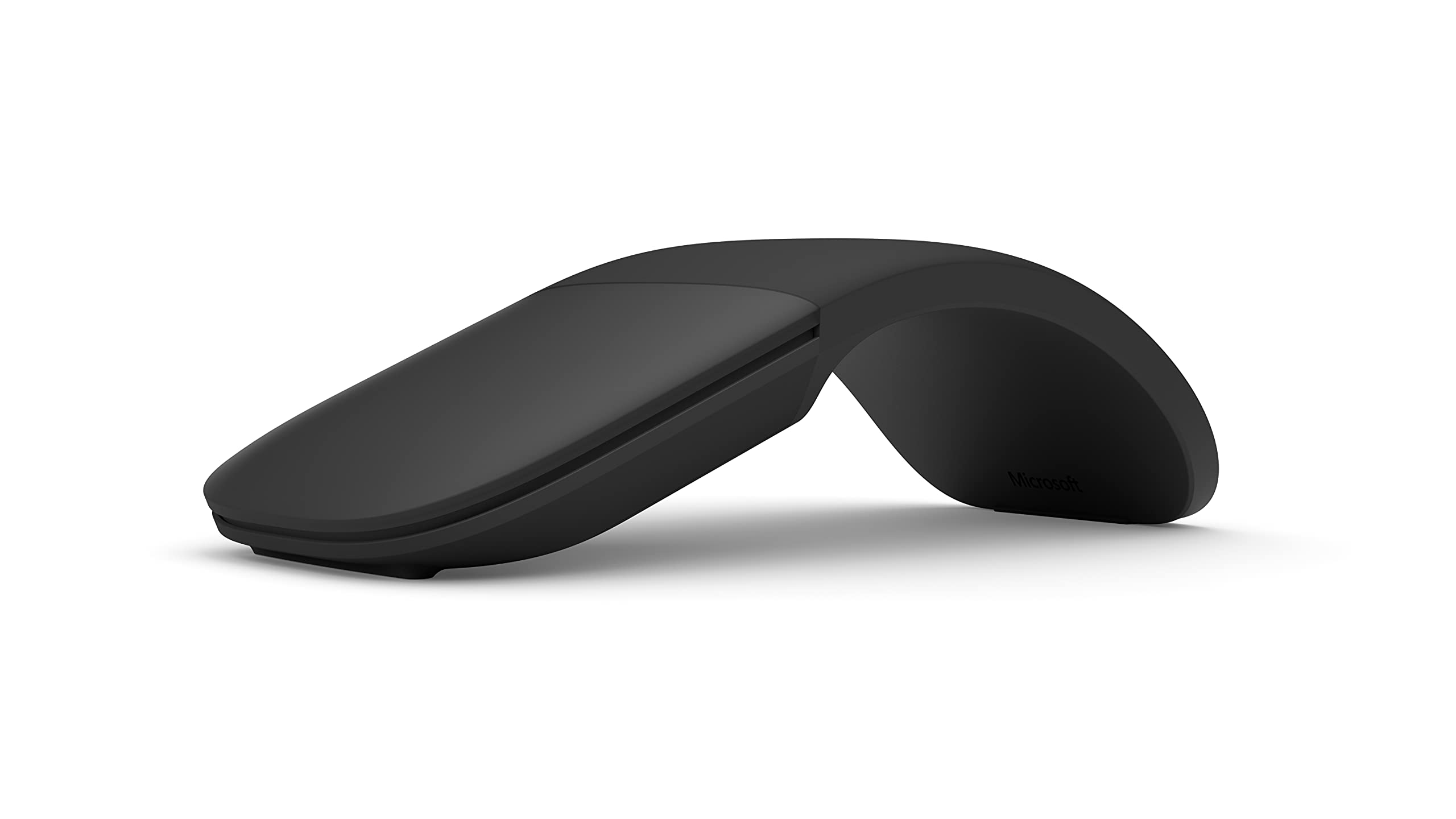 ماوس بلوتوث مایکروسافت Arc Mouse با تکنولوژی BlueTrack، دو کاربره، رنگ مشکی - ماوس‌ها (دو کاربره، BlueTrack، بلوتوث، مشکی) تک نفره