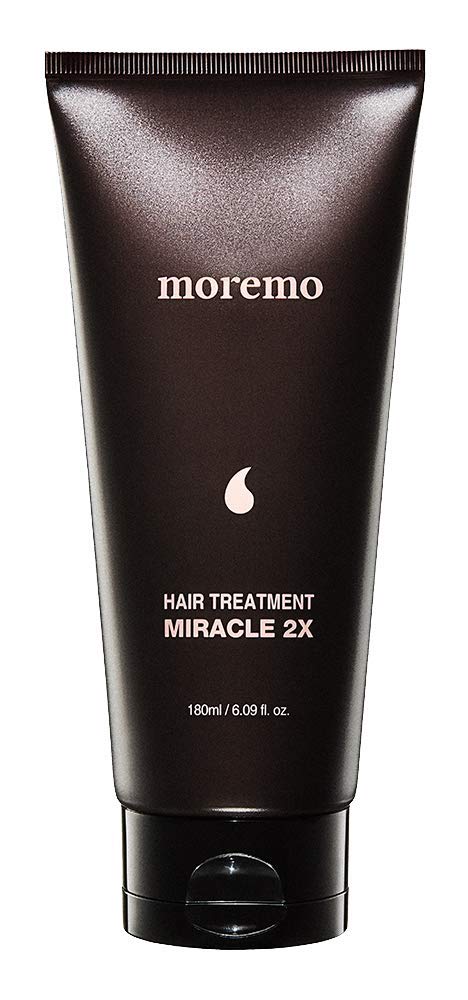 ماسک موی آمارانه Moremo Miracle 2X حجم 180 میلی‌لیتر، مشکی