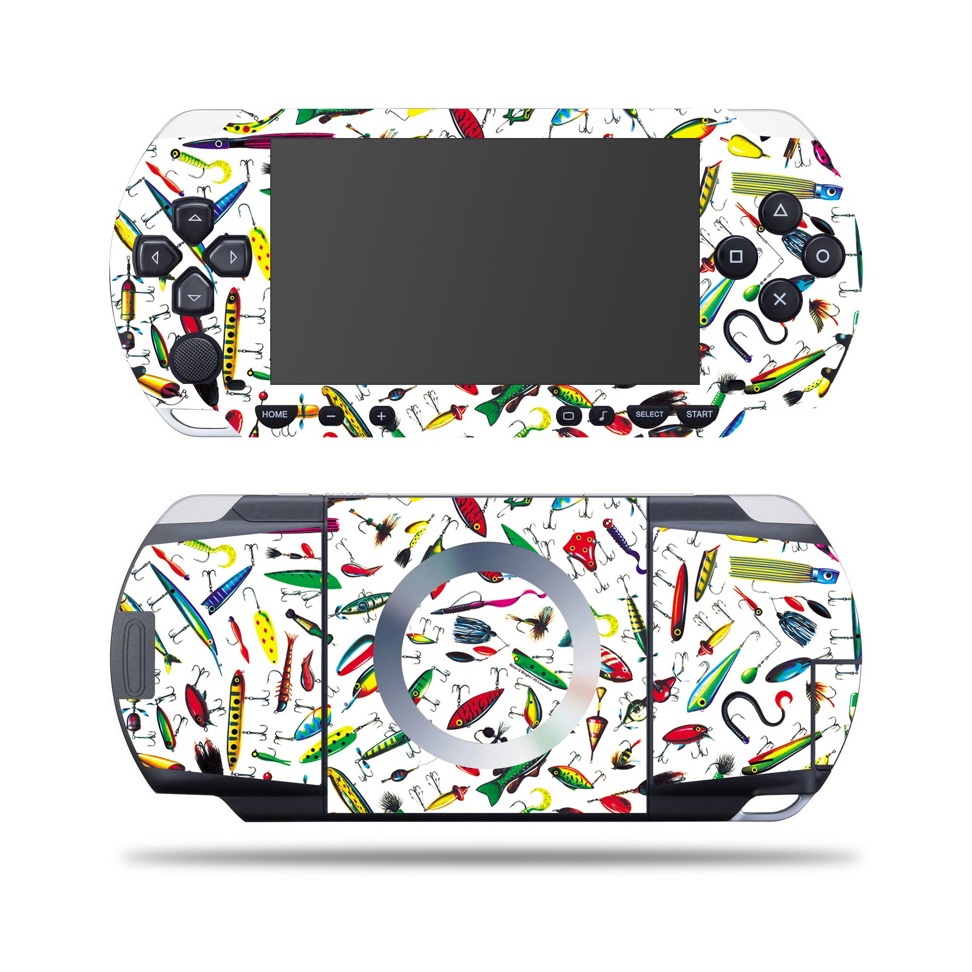 پوست MightySkins سازگار با Sony PSP - قلاب های روشن | پوشش دیواری مقاوم، محافظ و منحصر به فرد | قابلیت نصب، جدا کردن و تغییر سبک‌ها | ساخته شده در آمریکا
