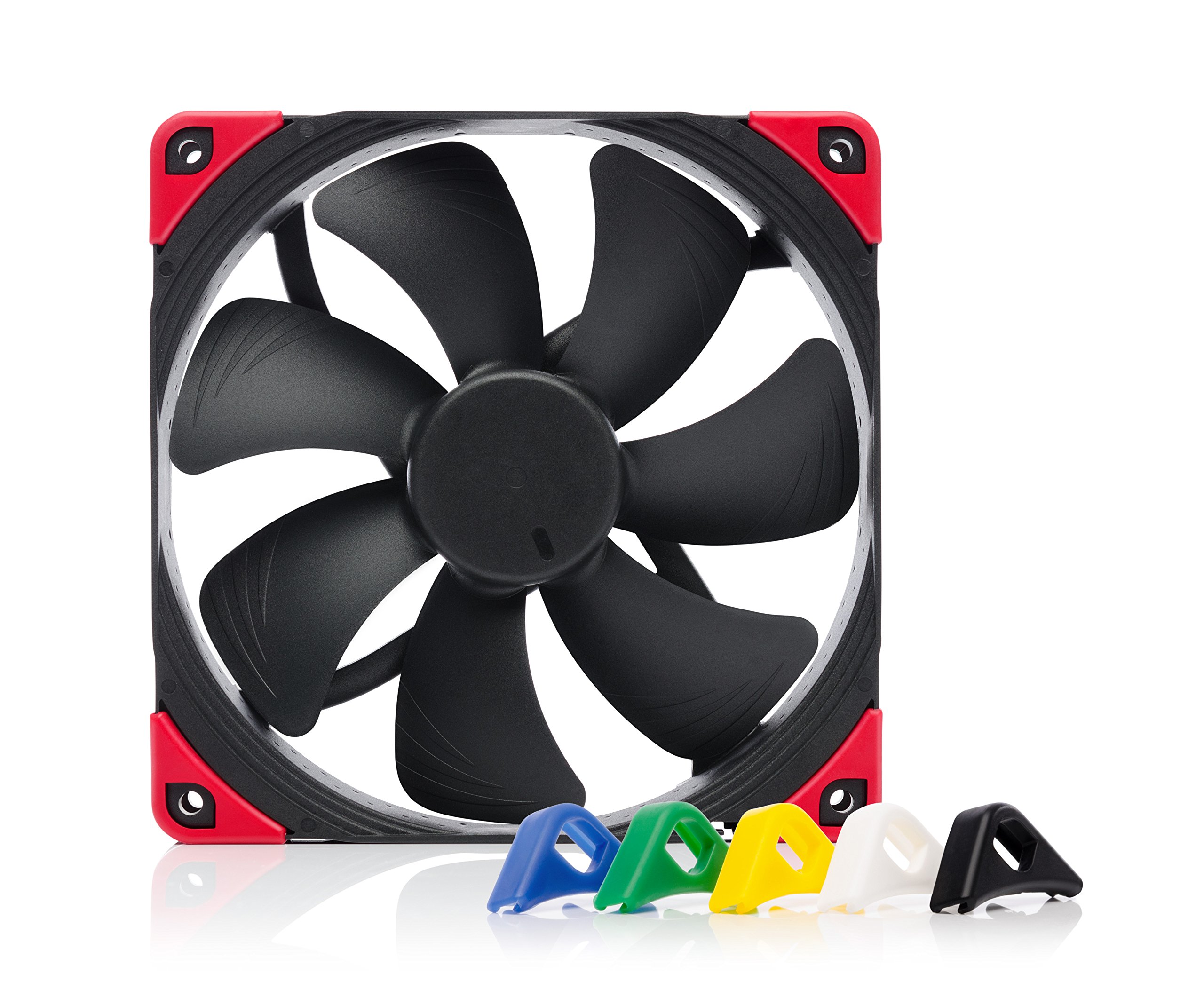 وارد نوکتوآ NF-A14 PWM chromax.black.swap ، پریمیوم آرام فن ، 4 پین (140 میلیمتر، سیاه) 140x140x25 میلیمتر شوید