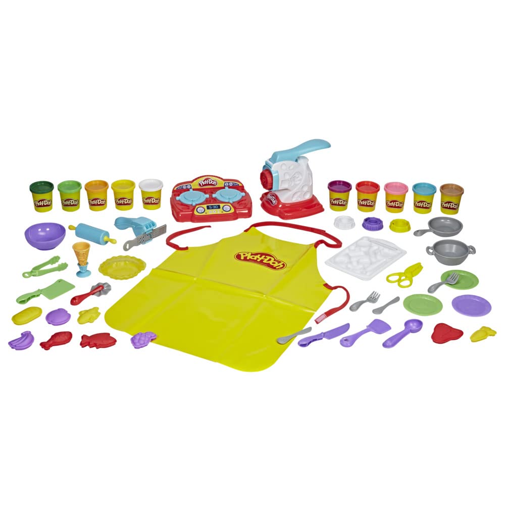 بسته‌بندی استاندارد مجموعه آشپزخانه‌ای ابرآشپزکریی Play-Doh