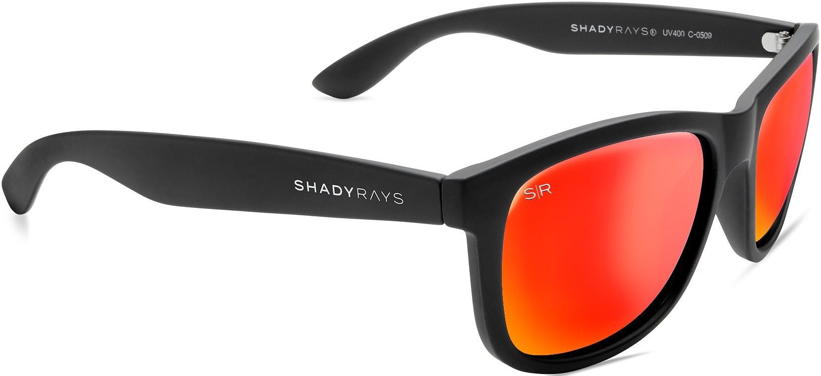 عینک آفتابی پلاریزه مدل Shady Rays Signature Series رنگ مشکی، مادون قرمز