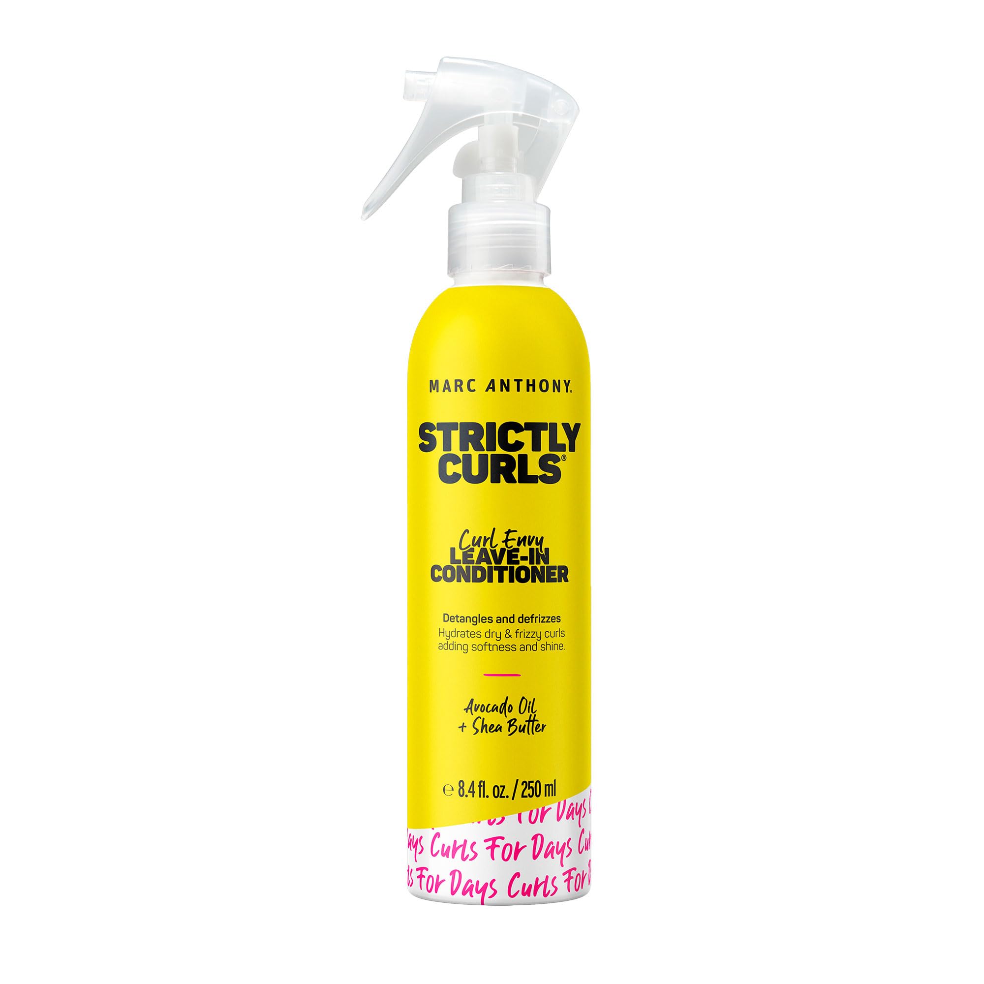 مارک انتونی کرم موهای متمایل Strictly Curls Leave-In Conditioner 250 میلی‌لیتر زرد 250 میلی لیتر (بسته‌ای 1 عددی)
