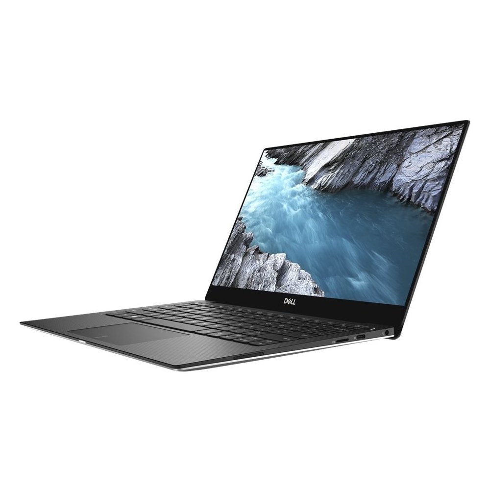لپ تاپ نمایشگر لمسی 4K HD Dell XPS 9370-7040، Intel Core i7، 13.3 اینچ، 1TB SSD، 16GB RAM، گرافیک Intel UHD 620، ویندوز 10، صفحه کلید انگلیسی، نقره ای