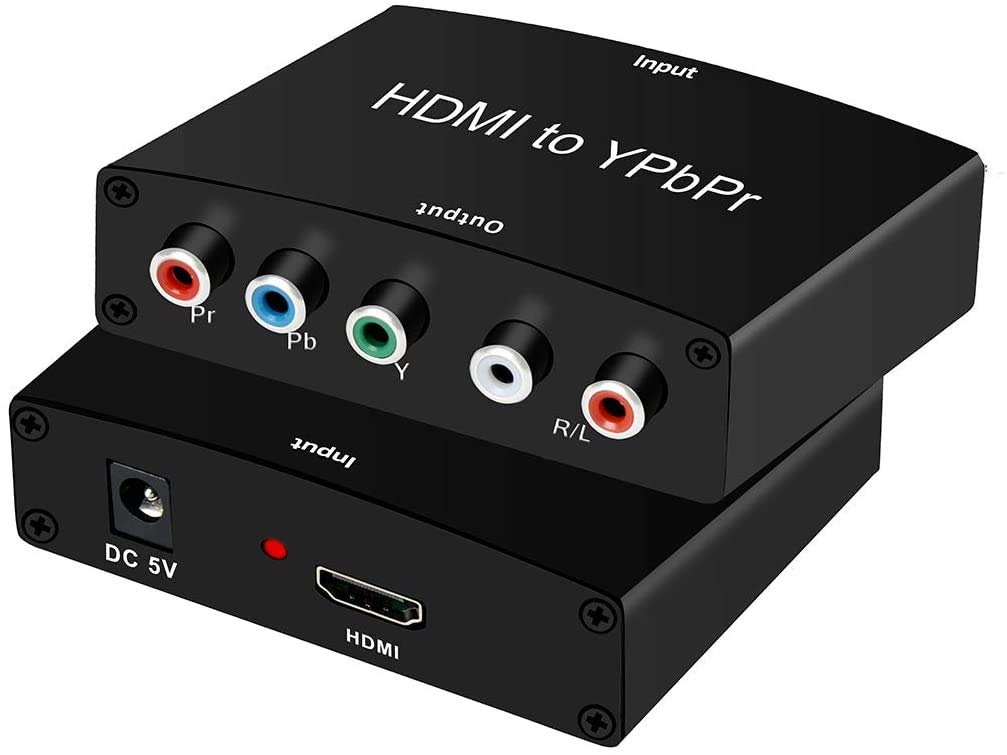 ترجمه: تبدیل کننده HDMI به کامپوننت میکروویر، HDMI (ورودی) به YPbPr (خروجی) پشتیبانی از تلویزیون، PS3، Xbox، Fire Stick، پخش‌کننده DVD به HDTV و پروژکتور