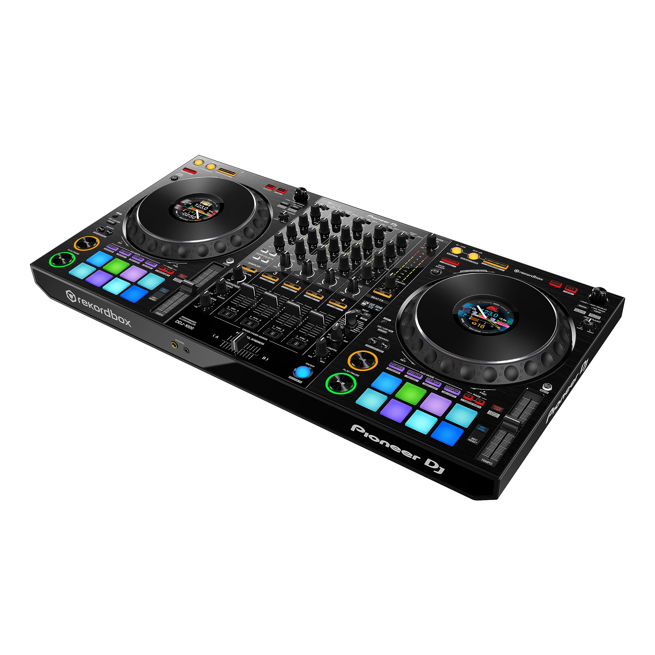 پایونیر پرو دیجی DJ کنترلر، USB Type B، مشکی (DDJ-1000)