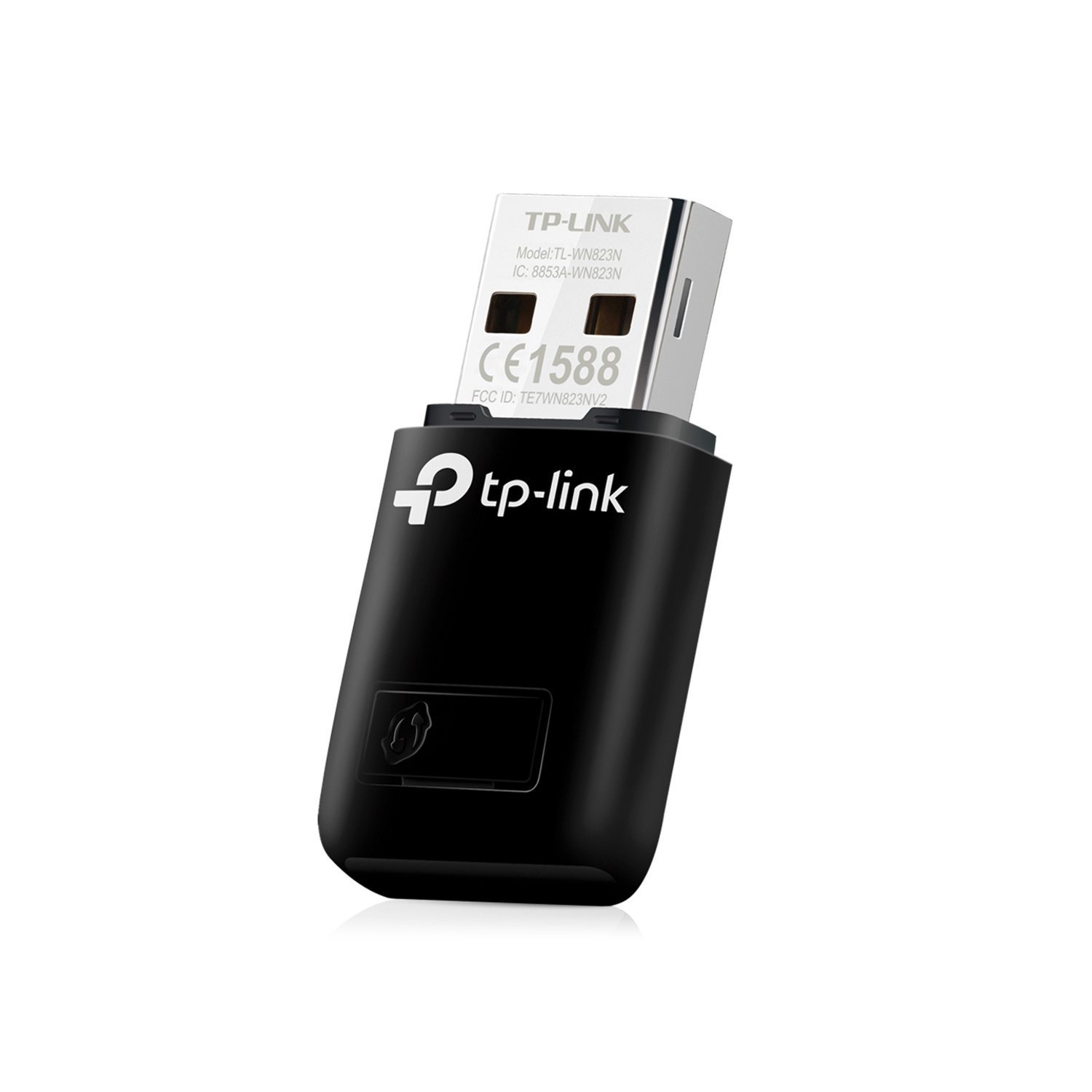 مبدل بی‌سیم USB TP-Link TL-WN823N با سرعت ۳۰۰Mbps (مدل مینی، رنگ مشکی)