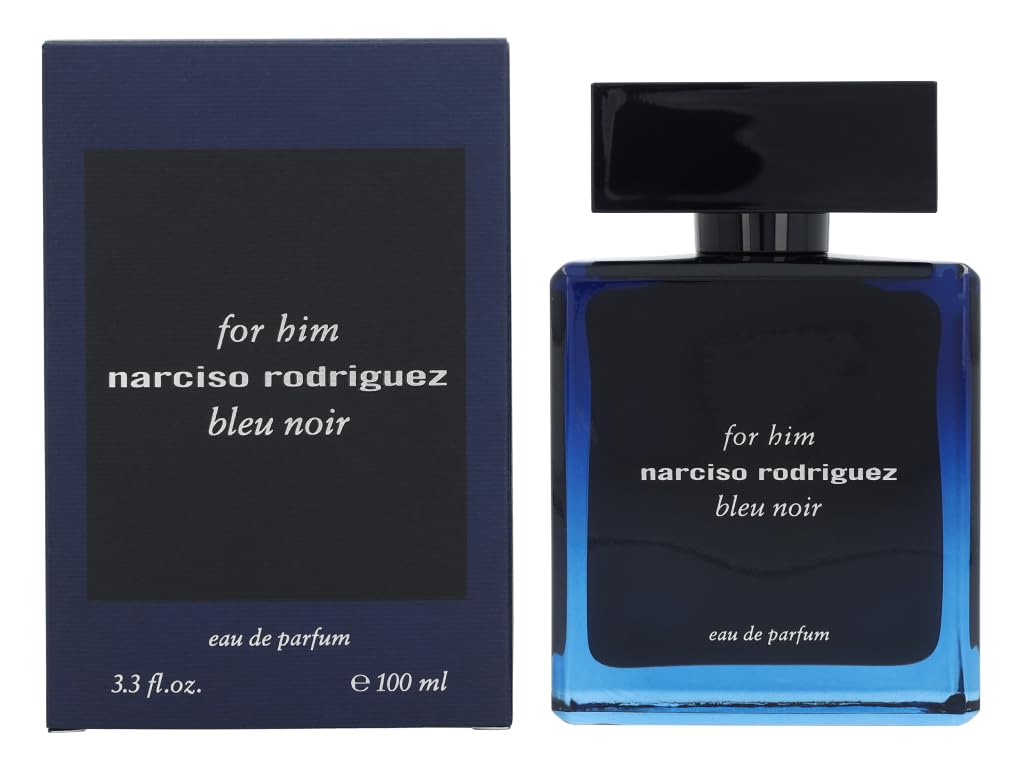 عطر Narciso Rodriguez Bleu Noir برای مردان، 100 میلی لیتر، اسپری ادو پرفیوم