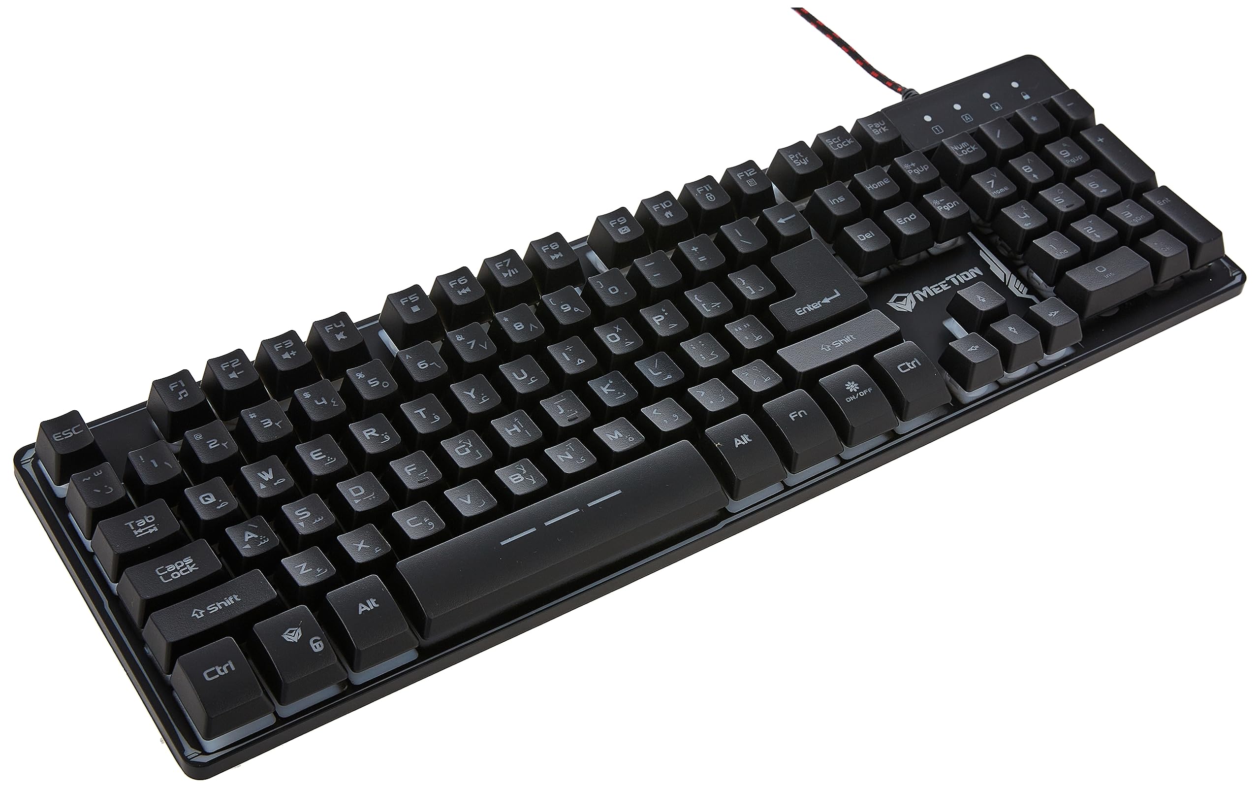صفحه کلید یواس‌بی Meetion برای کامپیوتر و لپ‌تاپ - K9300
