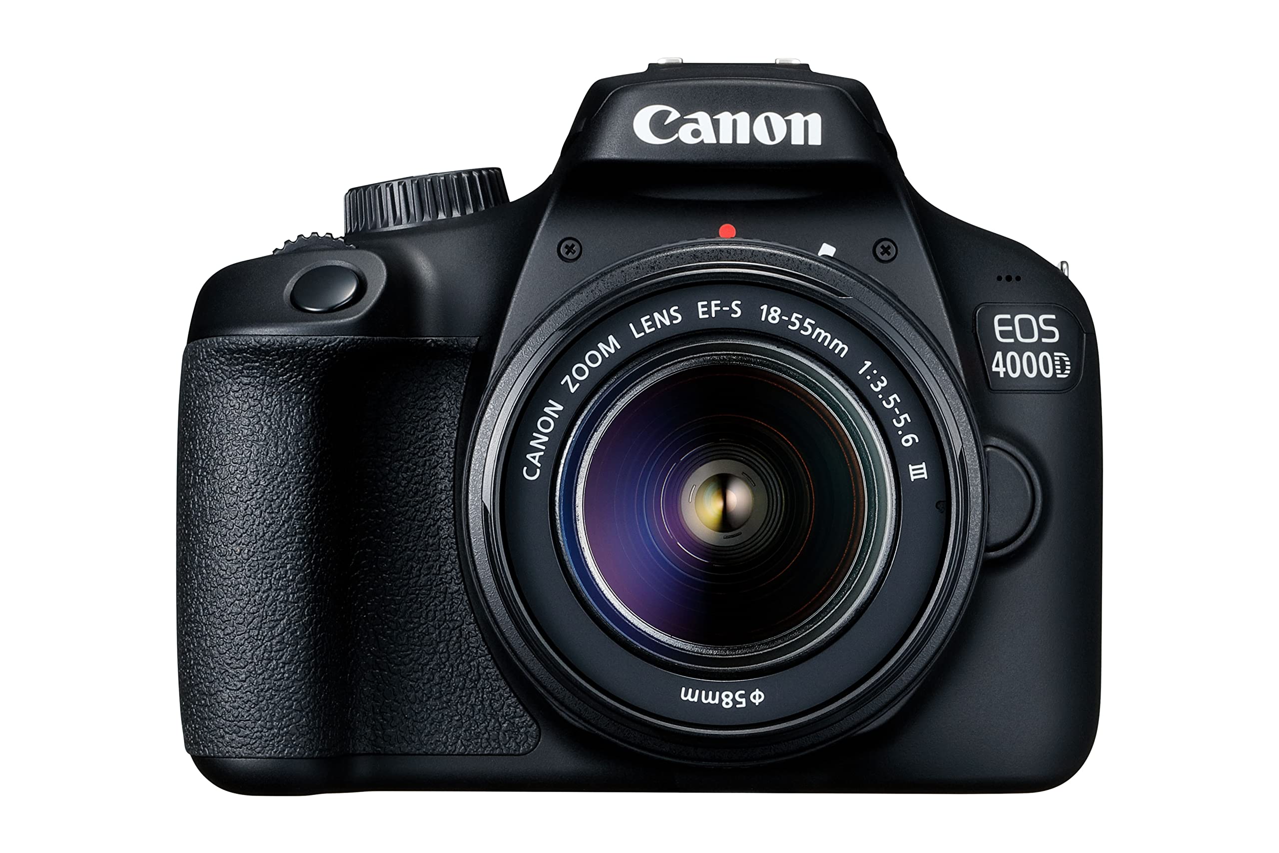 دوربین دیجیتال DSLR کانن EOS 4000D و لنز EF-S 18-55 میلیمتر f/3.5-5.6 III - واحد پایه سیاه