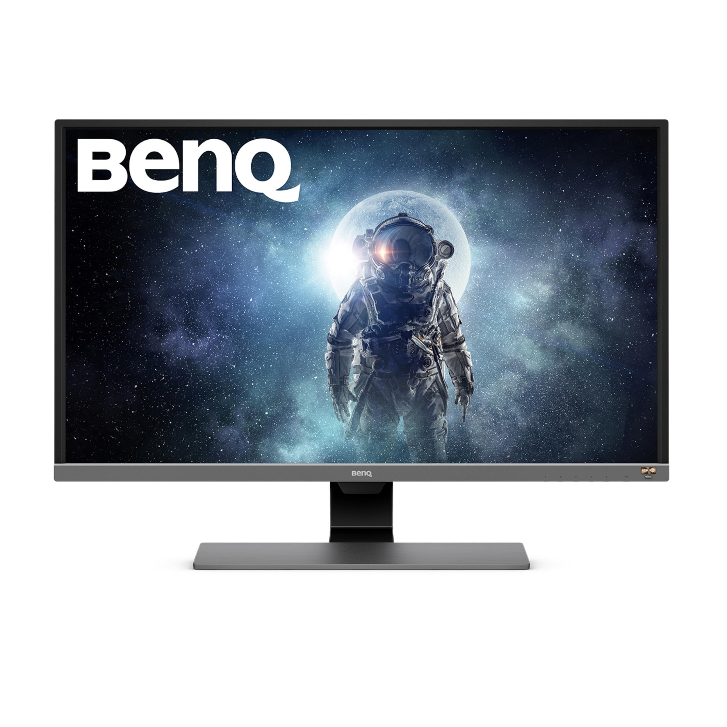 صفحه نمایش بنک EW3270U 32 اینچی 4K UHD 3840 × 2160 HDR با فرست‌سینک، فناوری مراقبت از چشم و ضد تابش نور، حسگر هوشمند برای کنترل براقیت و پورت‌های USB C، DP و HDMI، اسپیکرهای داخلی، رنگ آهنی متالیک [EW3270U] 31.5" / 4K HDR / USB-C [EW3270U] 31.5" / 4K HDR / Monitor