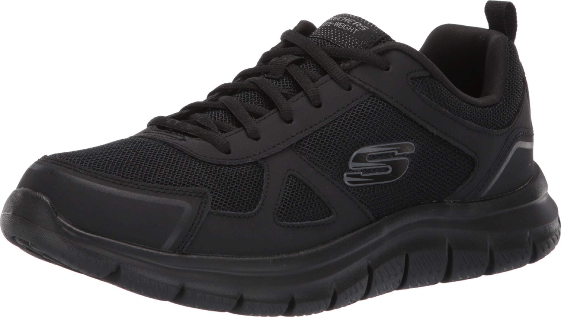 کفش های ورزشی تخت Skechers Track-scloric 52631-bbk مردانه سایز 42.5 اروپا رنگ مشکی