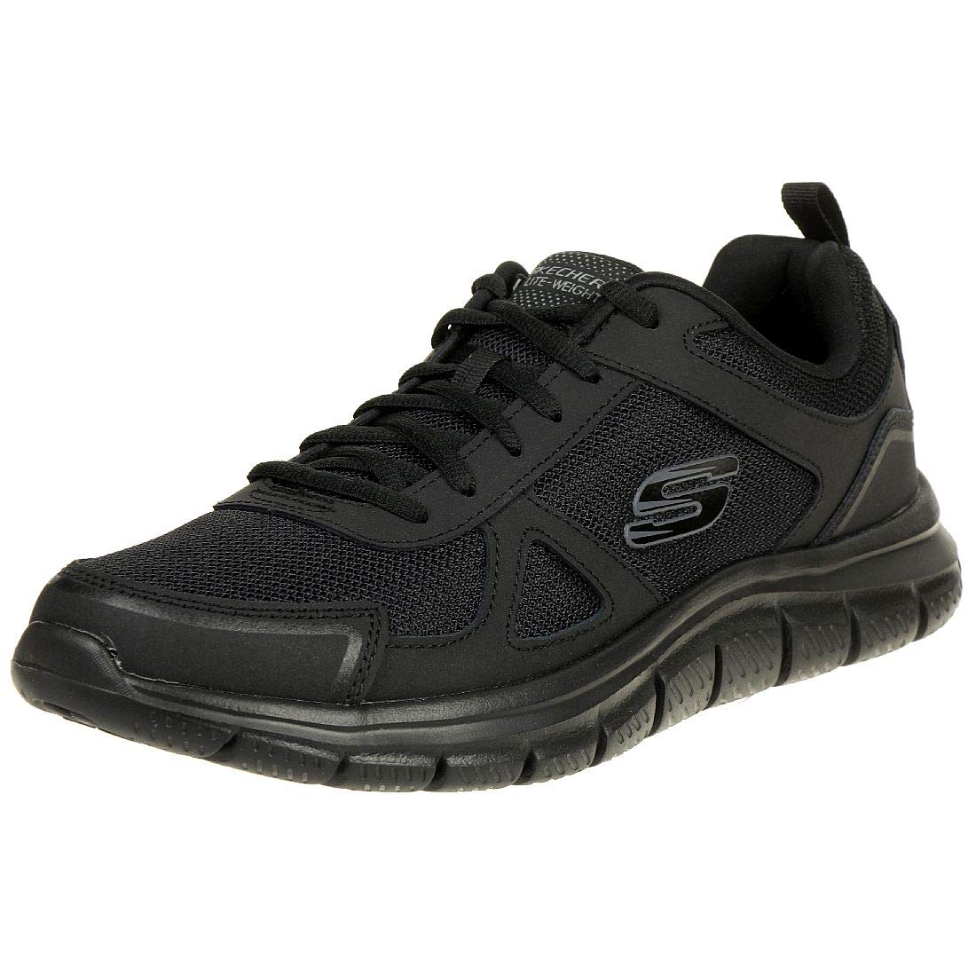 Skechers کفش ورزشی مردانه Track Scloric با سرپوش پایین 42.5 EU رنگ مشکی