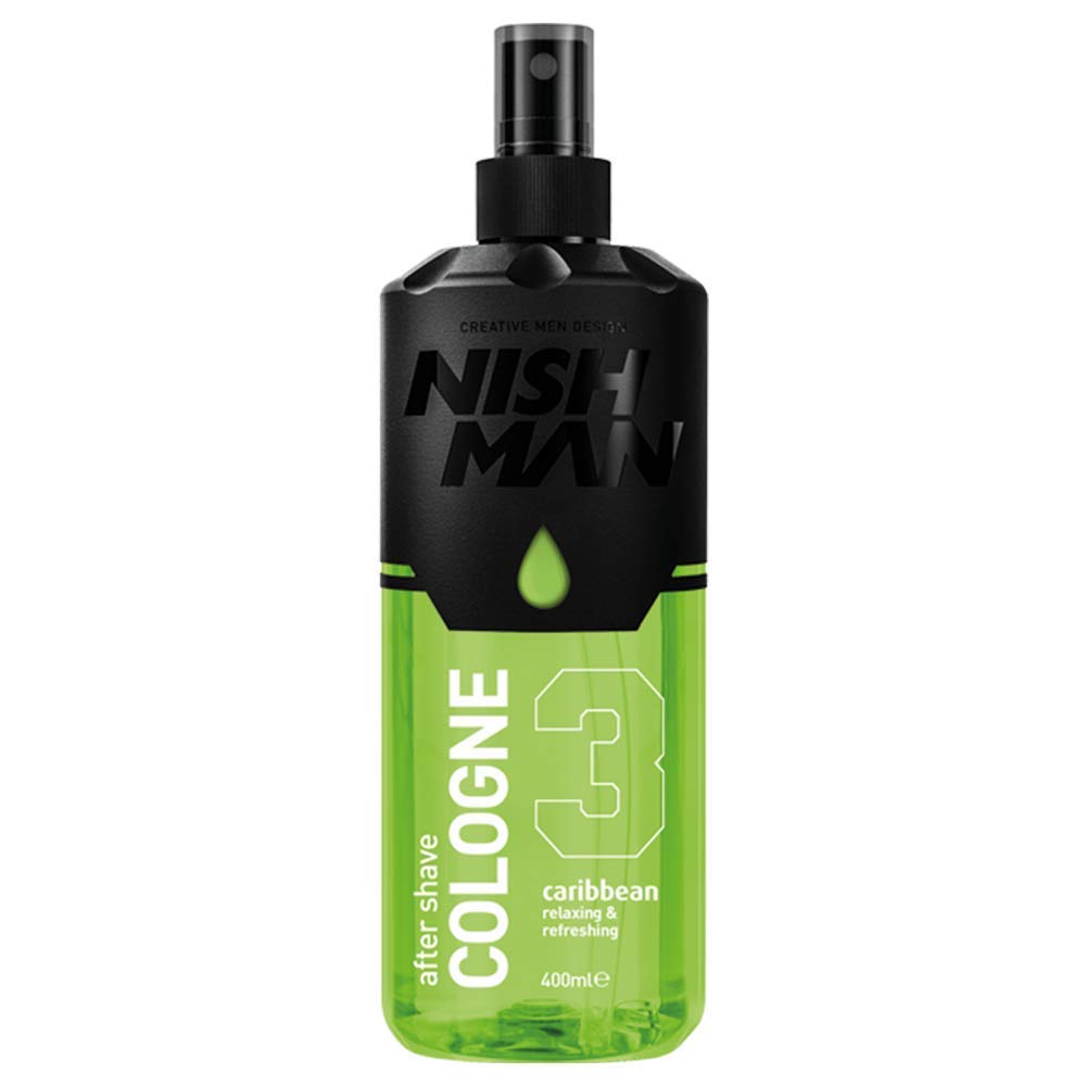 عطر کولونی مردانه NISHMAN Aftershave 04 - لیمو 400 میلی‌لیتر - لوشن اسپری تازه‌کننده بعد از اصلاح برای مردان - عطر لیمو سنتی، یوکالیپتوس، گل رز، مشک - آب کولونی اسپری بعد از اصلاح مردانه