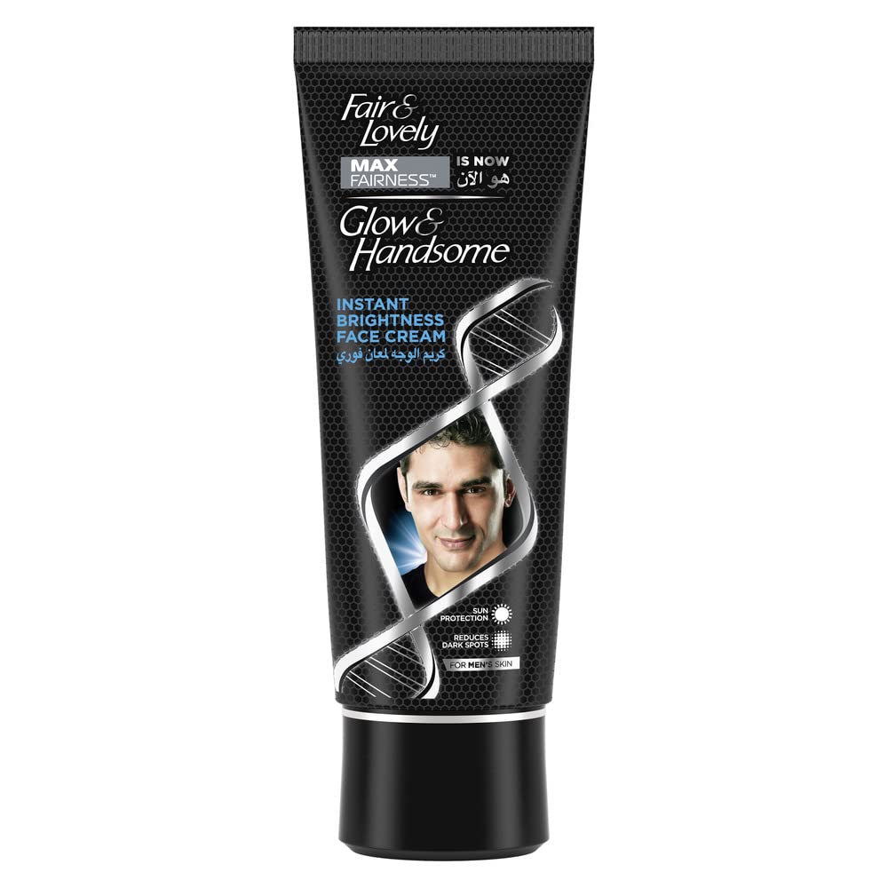 کرم صورت برای آقایان سابقاً با نام GLOW & HANDSOME، پیشتر به نام Fair & Lovely، برای پوست درخشان و روشنایی فوری، 100 گرم