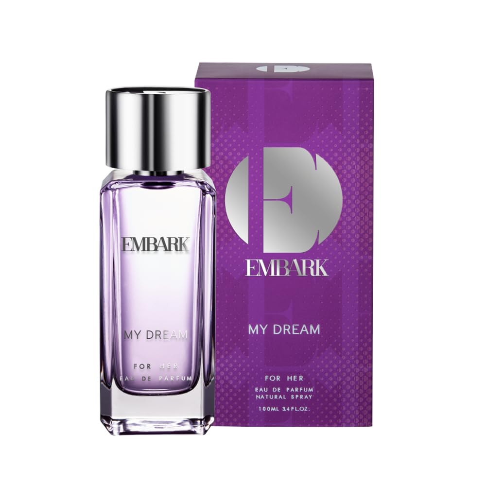 عطرهای EMBARK برای زنان / خانم ها / دختران - عطر ماندگار، رویای من برای او ادویه زنانه، گلی، بوی چوبی، عطر روزانه برای پوست هندی (100 میلی لیتر)