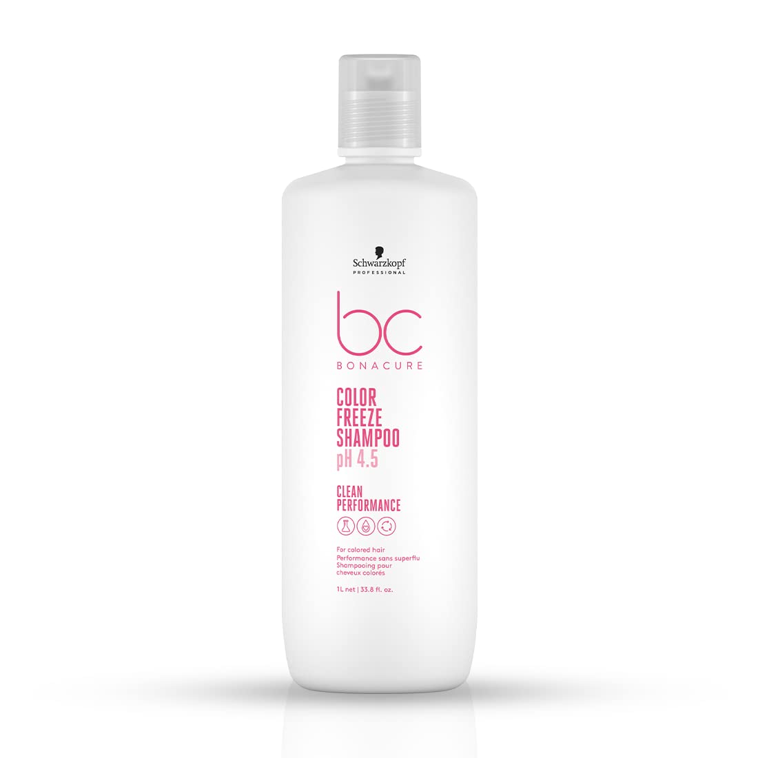 شامپو بدون سولفات میسلر Schwarzkopf Professional Bonacure Color Freeze Ph 4.5، تازه، 1000 میلی لیتر، 1 لیتر (بسته 1 عدد)