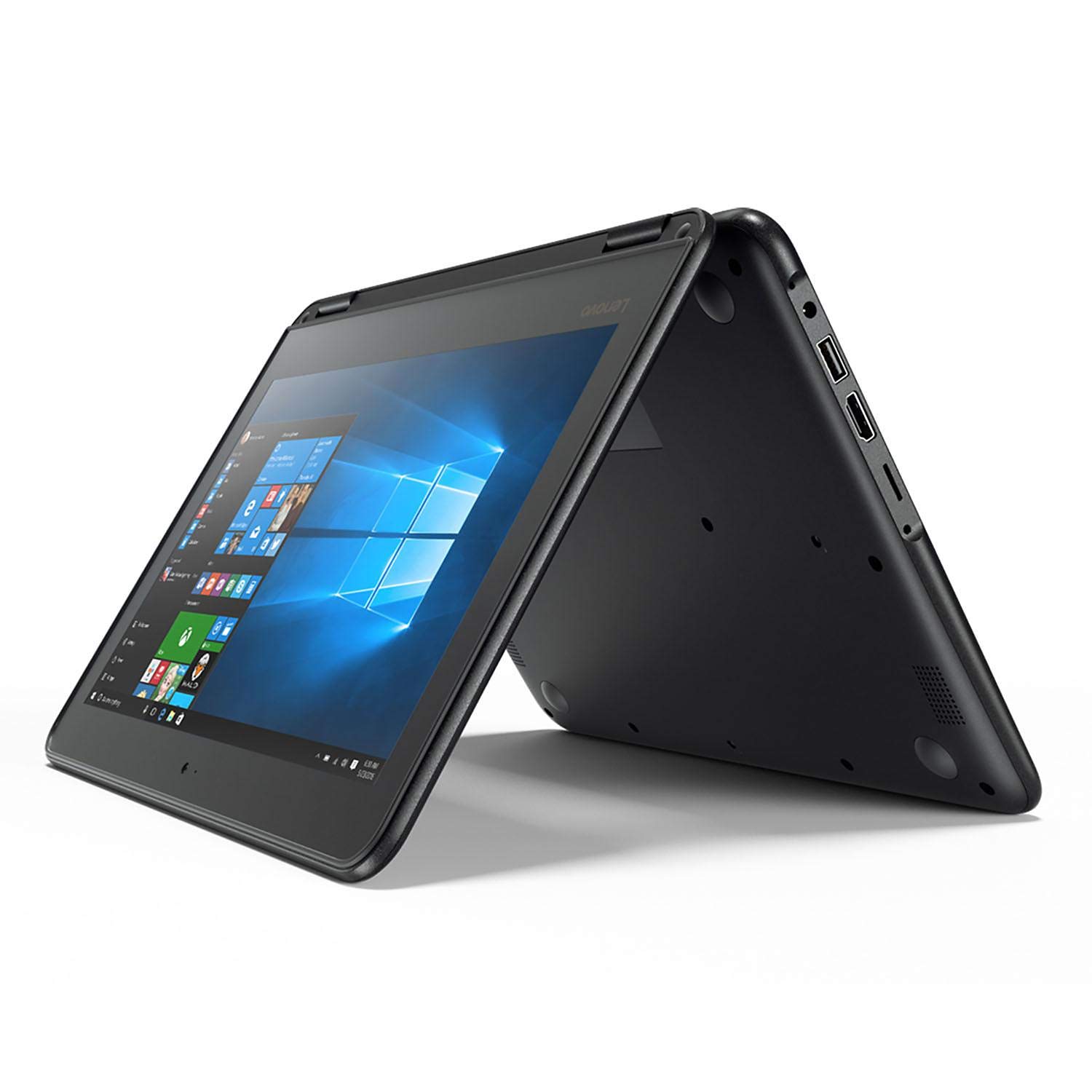 لنوو N23 لپتاپ کسب و کار 2 در 1 11.6 اینچی IPS Anti-Glare Touchscreen، Intel Celeron N3060، 4GB RAM، 128GB Solid State Drive، ویندوز 10 پروفشنال