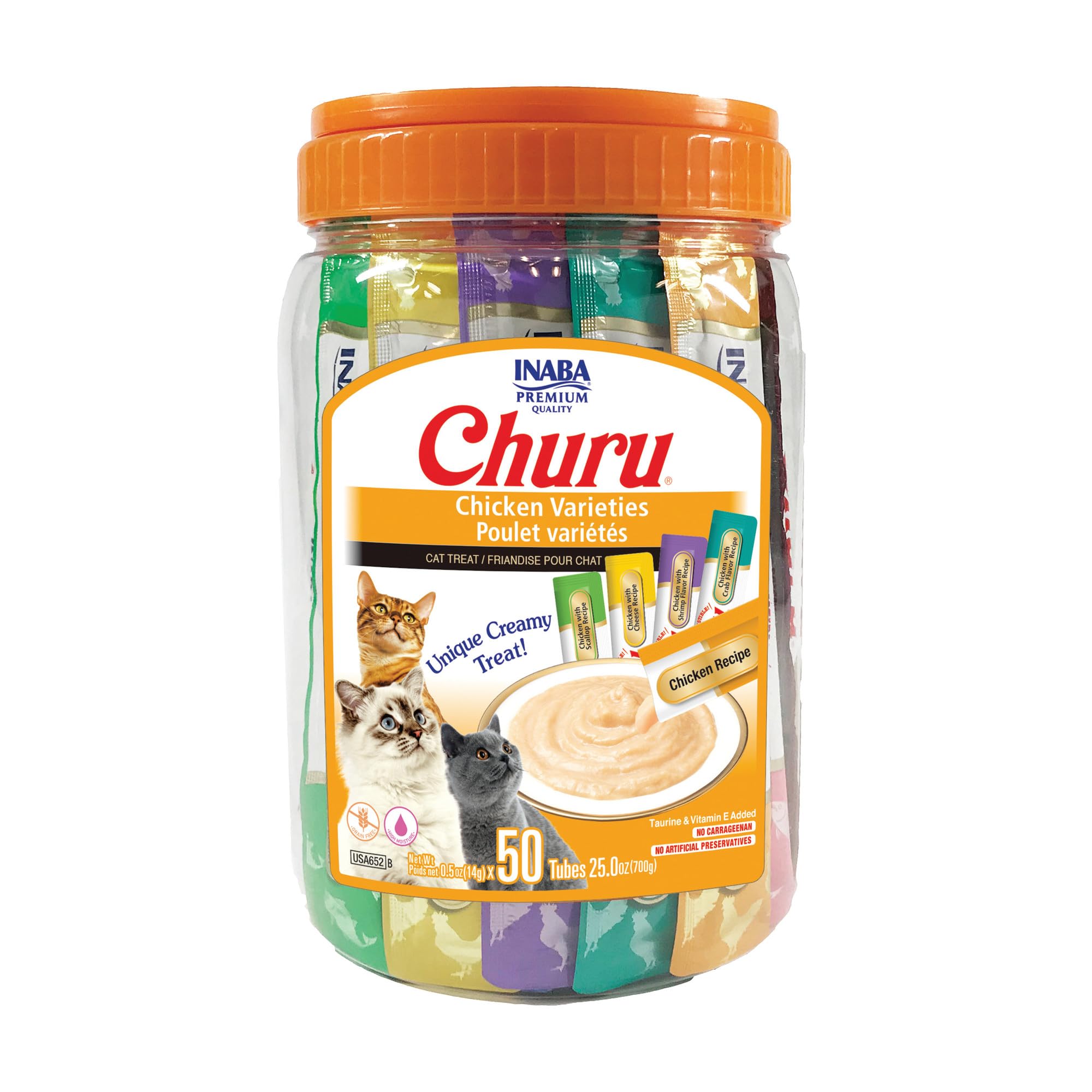 انابا چورو خوراک گربه مخصوص مرغ - 50X14g