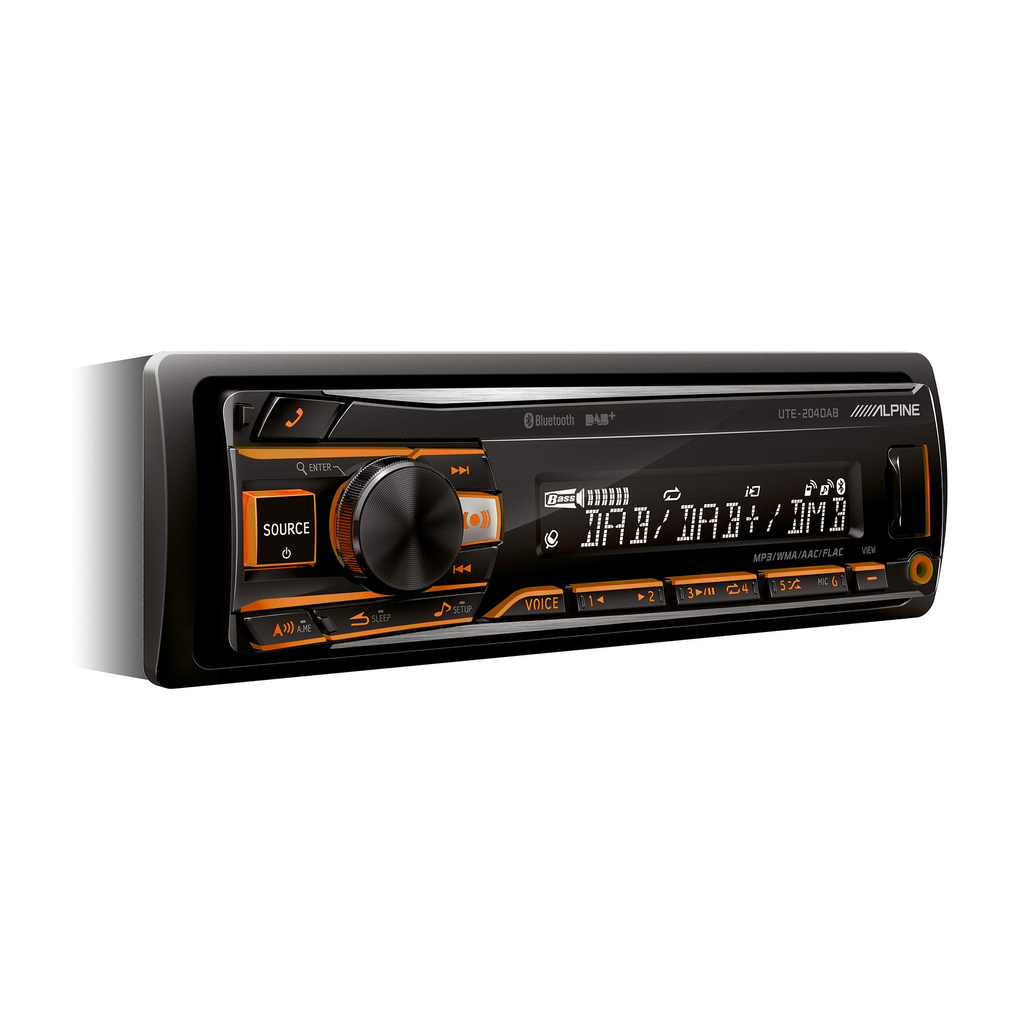 رادیو Alpine Electronics DAB و بلوتوث ۱ دین