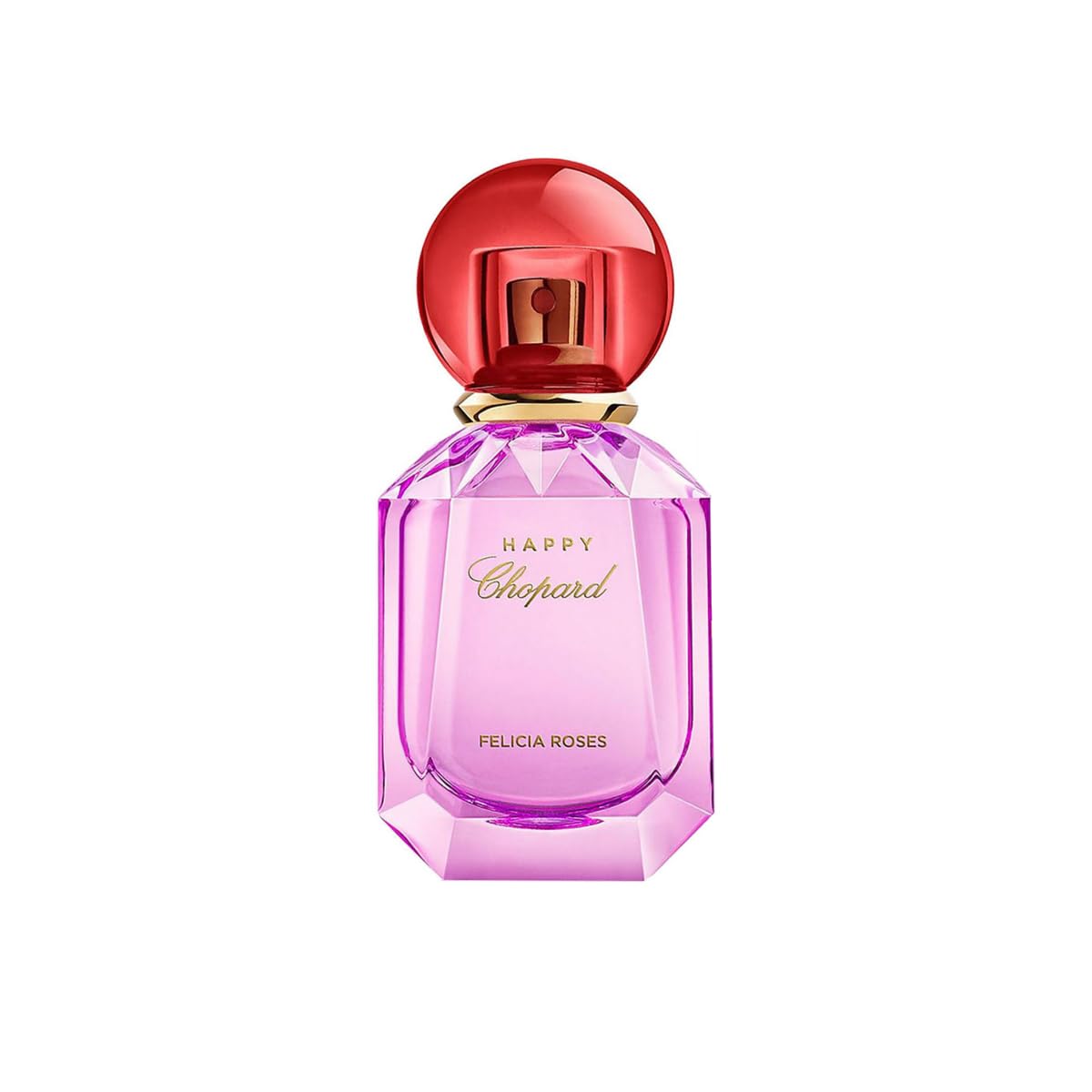 عطر Chopard Happy Felicia Roses برای زنان - ترکیبی از توت‌فرنگی قرمز و بنفش، گریپ فروت صورتی و لوبیای تونکا - الهام بخش موفقیت و عشق به خود - عطر شاداب و پرانرژی - اسپری 1.35 اونس مناسب است.