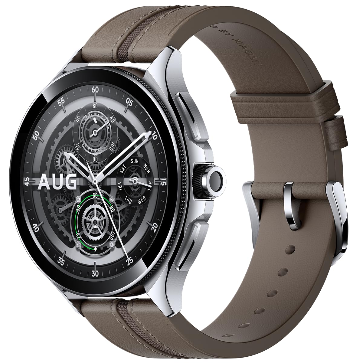 مچ‌بند فلوروب‌نمای نقره‌ای سیلور Xiaomi Watch 2 Pro | کیفیت ساخت Qualcomm Snapdragon W5+ Gen 1 | صفحه نمایش 1.43 اینچی AMOLED با قابلیت Always-on-Display | پیشرفته‌ترین ردیابی سلامتی و ورزشی Classic SILVER