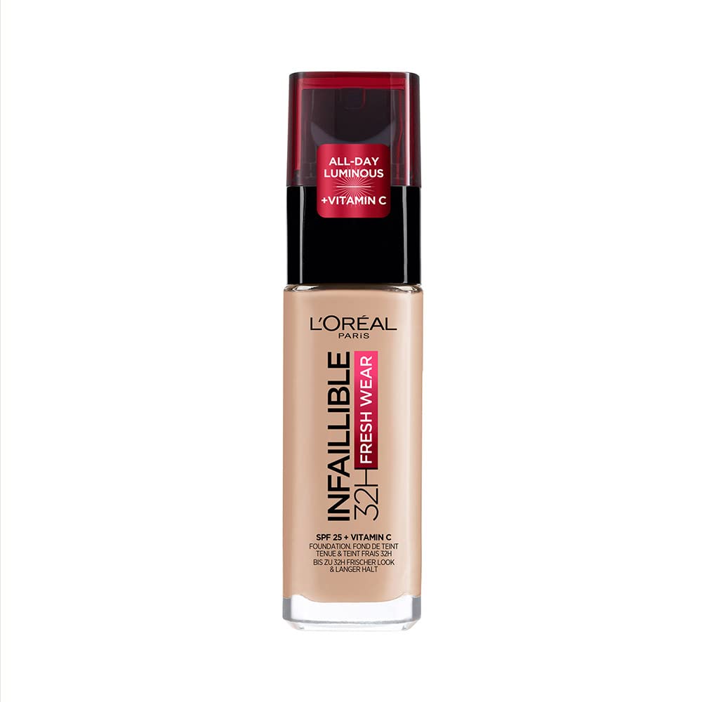 LOréal Paris INFAILLIBLE 24h fresh wear foundation #110-rose vanilla 30 m 110 رز وانیلا