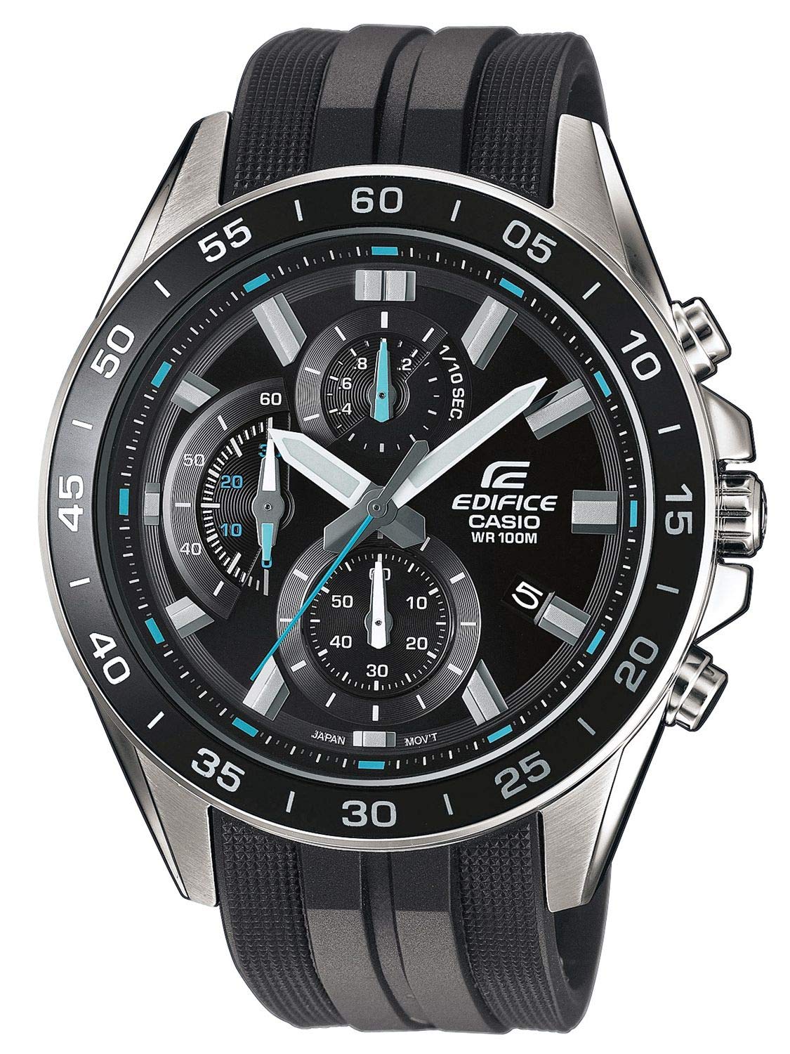 ساعت مچی مردانه Casio Edifice EFV-550P-1AVUEF با قاب استیل ضد زنگ و بند رزین