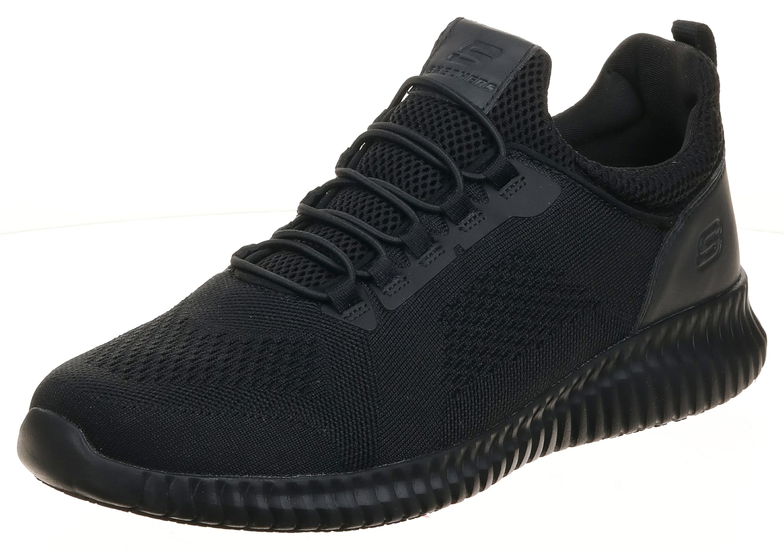 کفش مردانه Skechers CESSNOCK مخصوص خدمات غذایی، سایز 43 (EU)، عرض پهن، مشکی/سفید