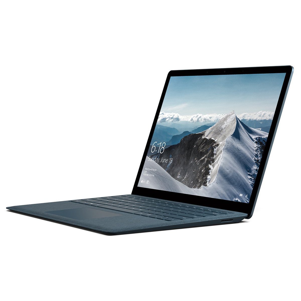 Microsoft Surface Laptop (نسل اول) (Intel Core i7، 16GB RAM، 512GB) – آبی کبالت (تجدیدشده)