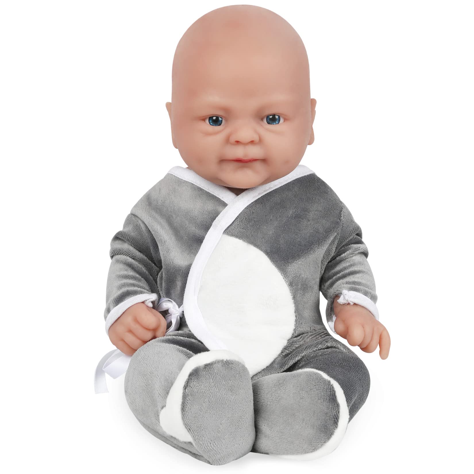 عروسک نوزاد تولید کننده ولنس ۱۴ اینچ که به واقعیت نزدیک است، عروسکی غیر از وینیل و زنده مانند، عروسک نوزاد بازسازی شده، عروسک نوزاد جدید - پسر ۱۴ اینچی