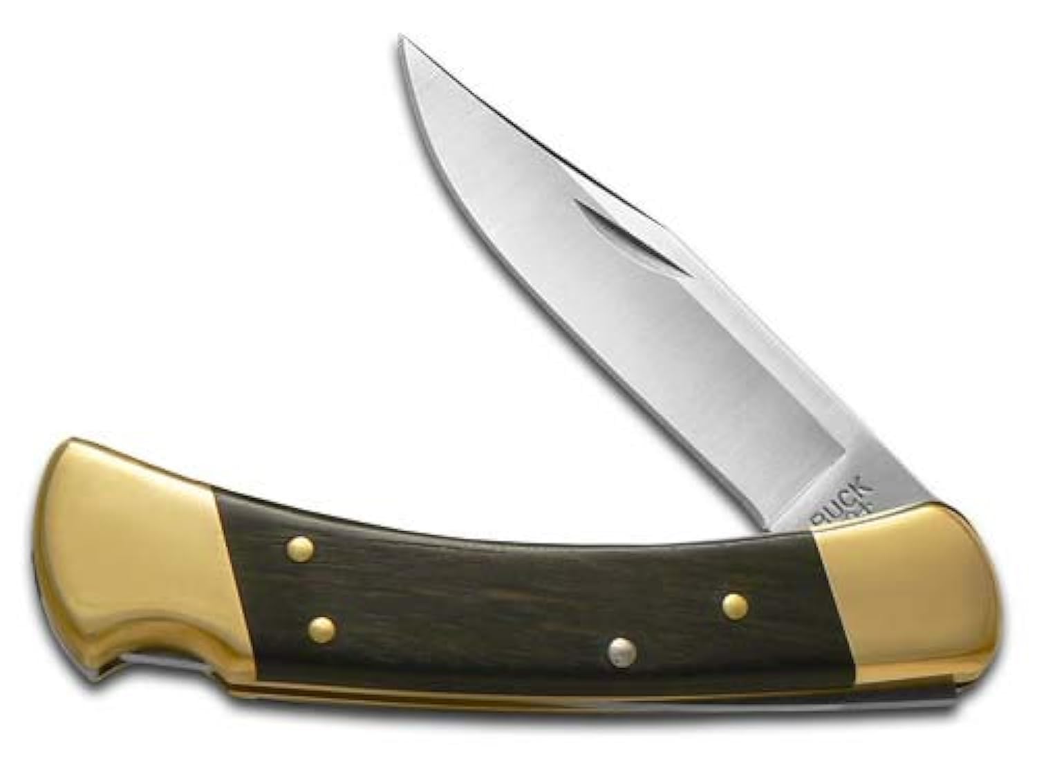چاقوی جیبی چوبی Buck 110 Folding Hunter Wooden Pocket Knife 110BRS