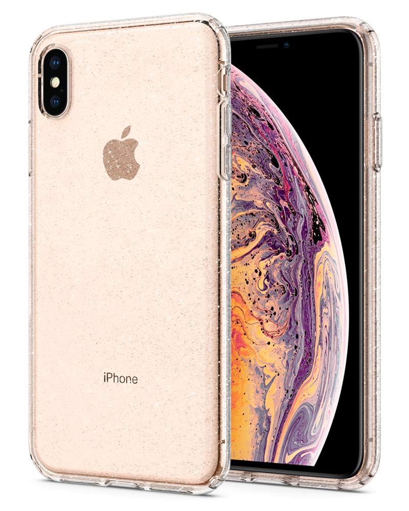 محافظ آیفون XS MAX مدل Spigen Liquid Crystal Glitter - کوارتز کریستالکوارتز