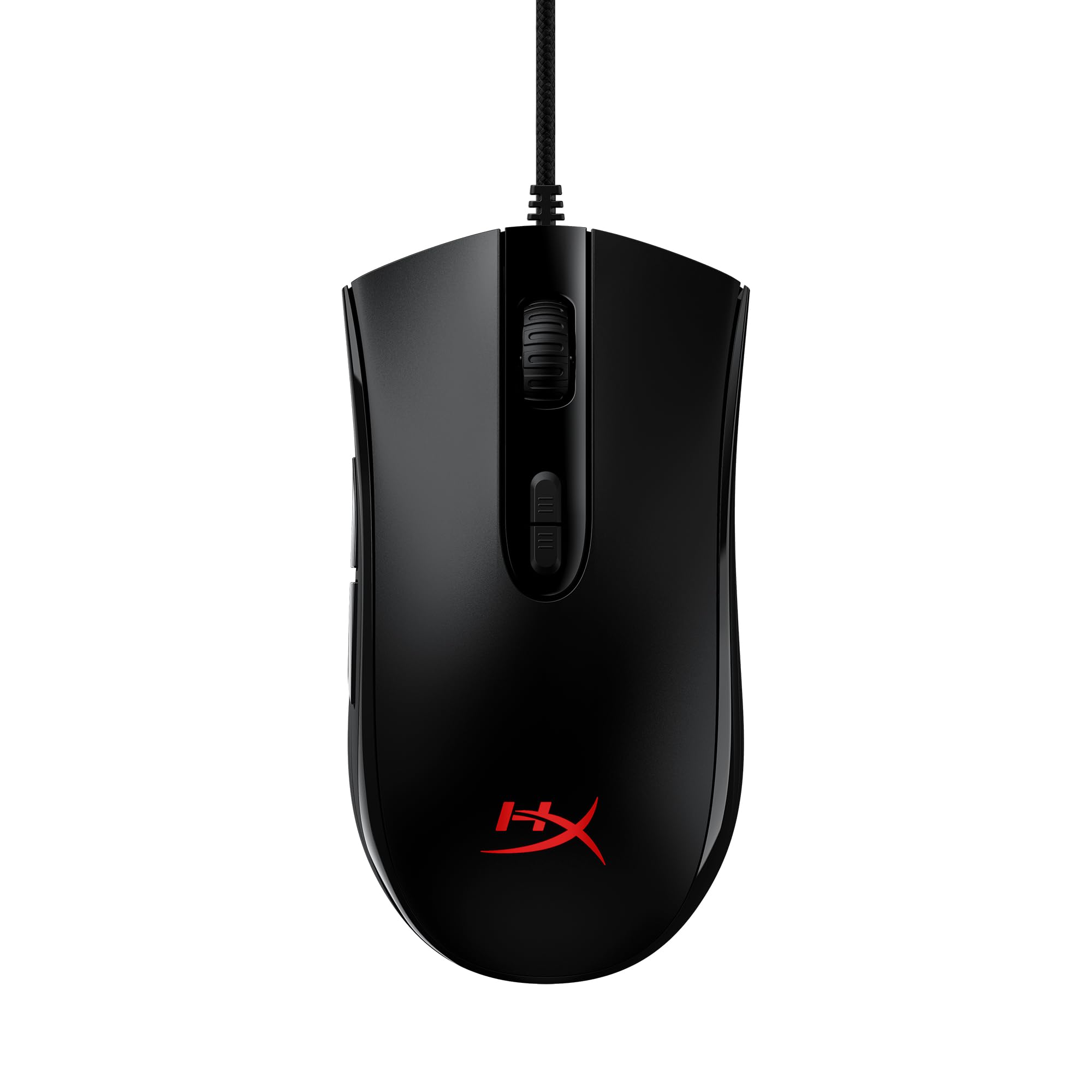 موش W، موش بازی سیاه Hyper X Pulsefire Core - کلاسیک USB