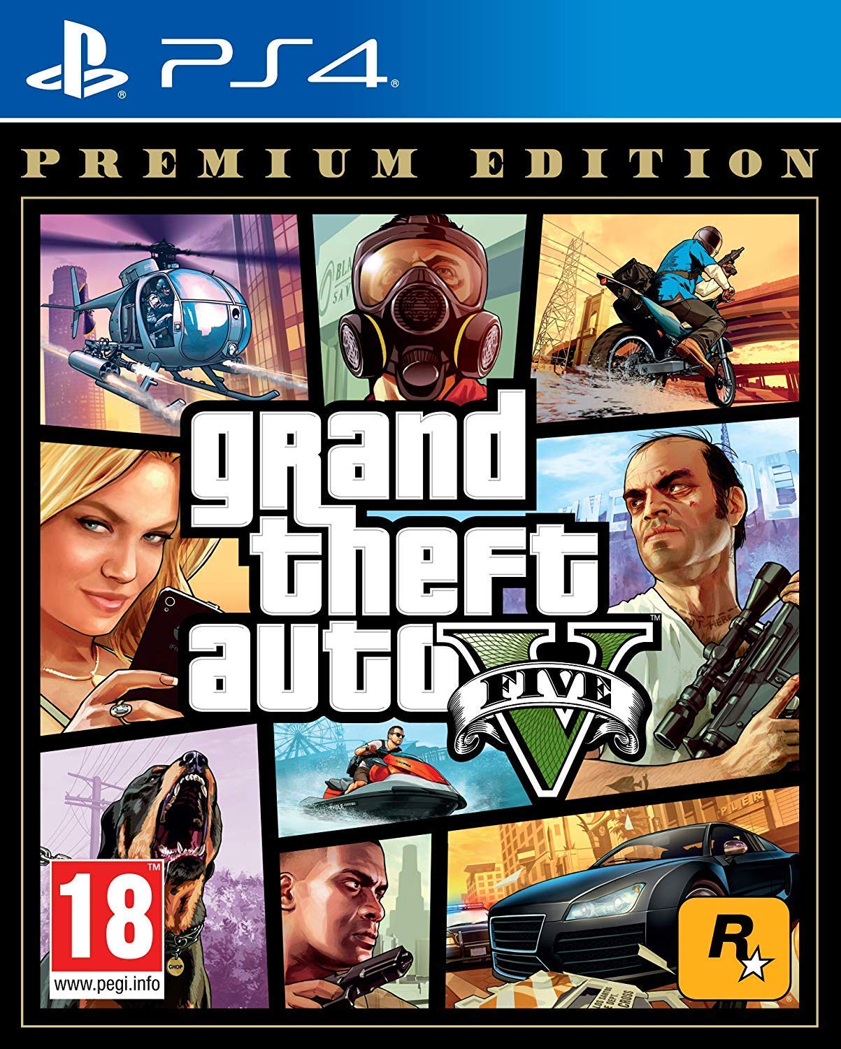 Rockstar Games Inc. Grand Theft Auto V (5) - نسخه ویژه / پلی‌استیشن 4