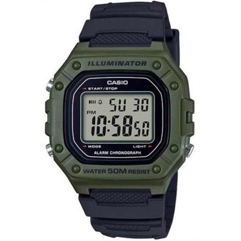 ساعت دیجیتال کوآرتز مردانه Casio با بند رزینی 4549526192760