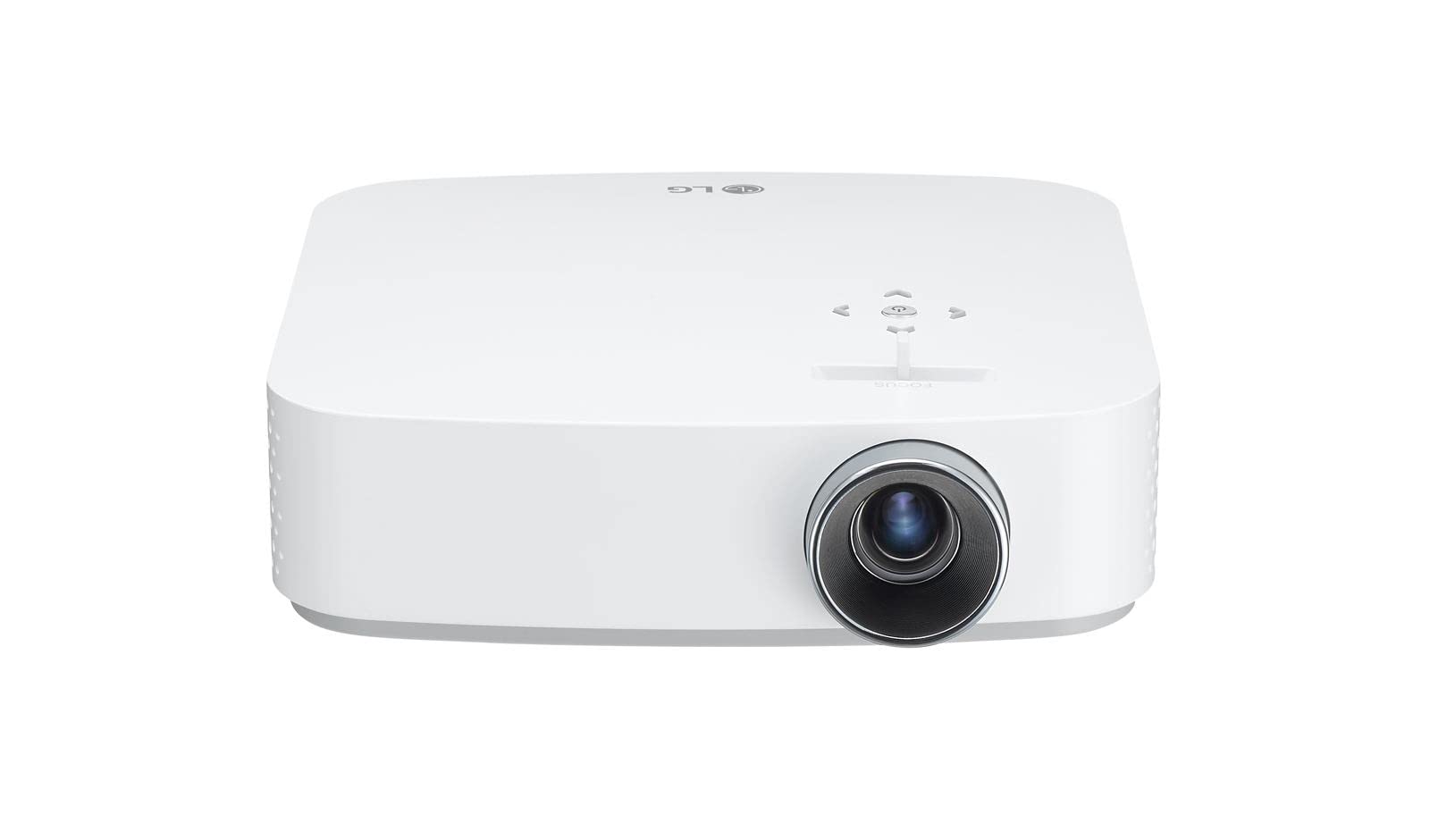 ویدیو پروژکتور LG CineBeam PF50KS (رزولوشن Full HD 1920 x 1080، باطری، 600 لومن، LED، قابل حمل، HDMI، USB-C، USB)، سفید 600 انسی لومن
